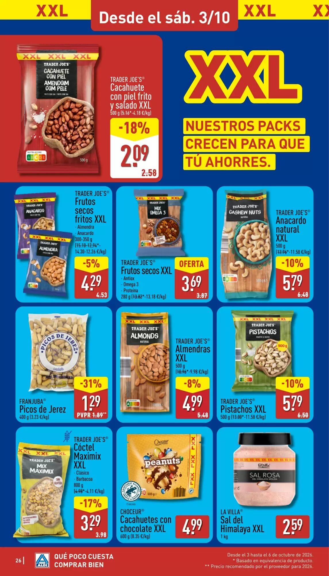Folleto promocional de ALDI válido desde el 28/09/2026 - Página 26.