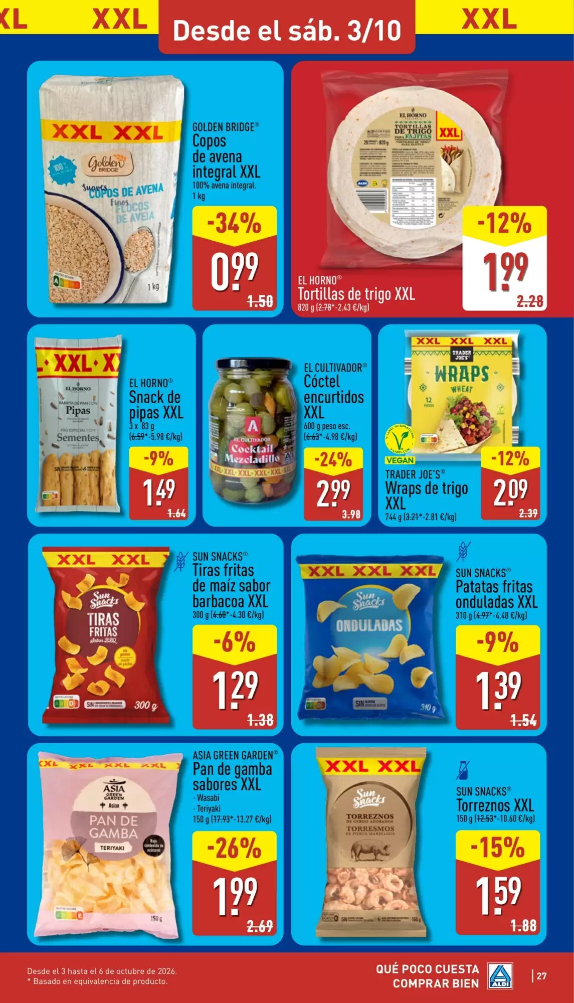 Folleto promocional de ALDI válido desde el 28/09/2026 - Página 27.