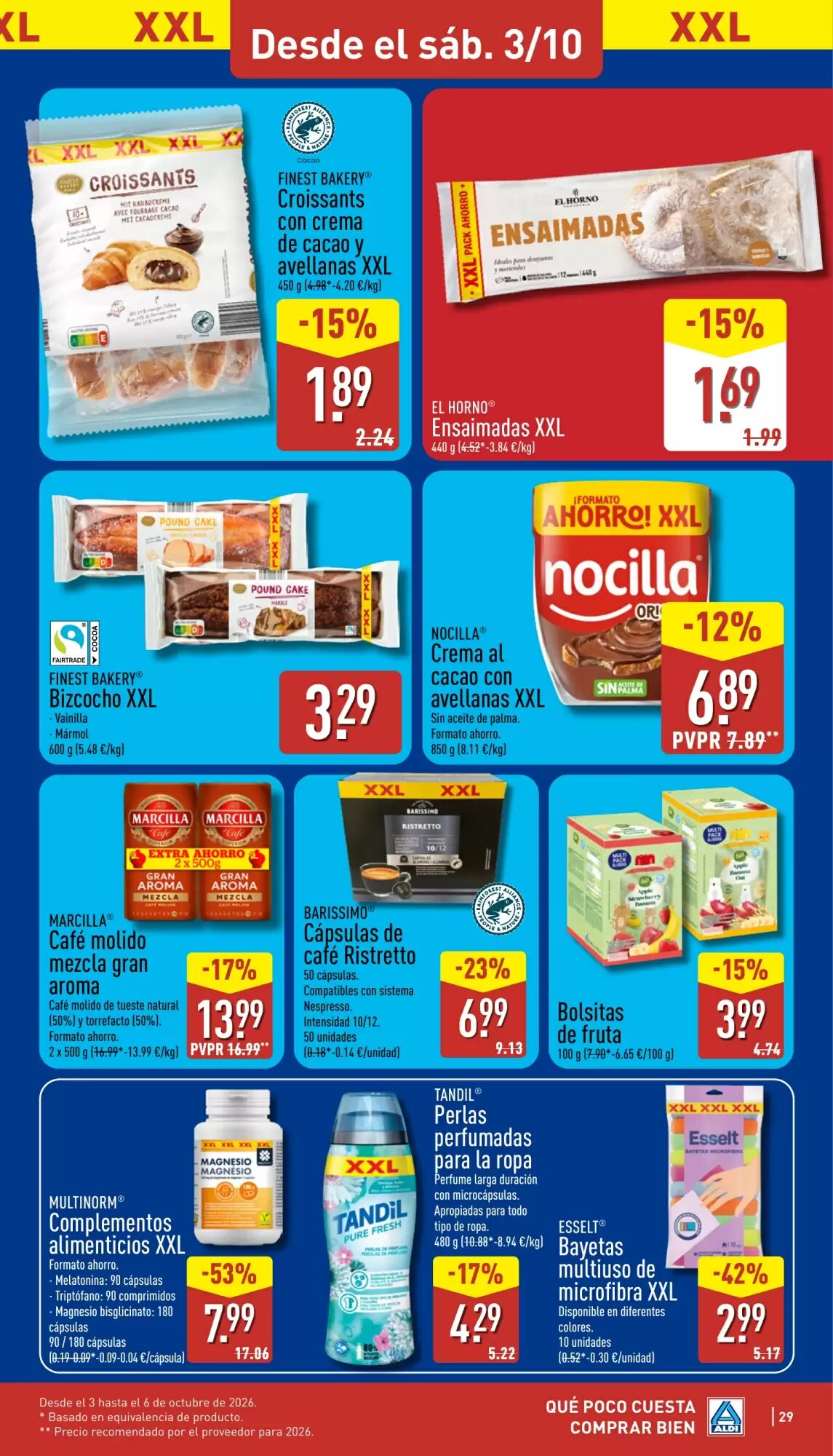 Folleto promocional de ALDI válido desde el 28/09/2026 - Página 29.