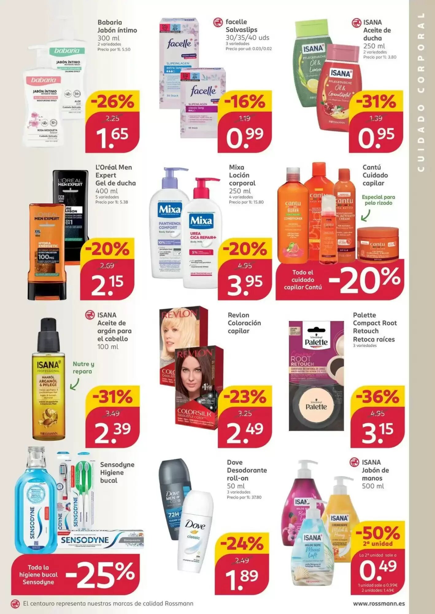 Folleto promocional de Rossmann válido desde el 28/09/2026 - Página 5.