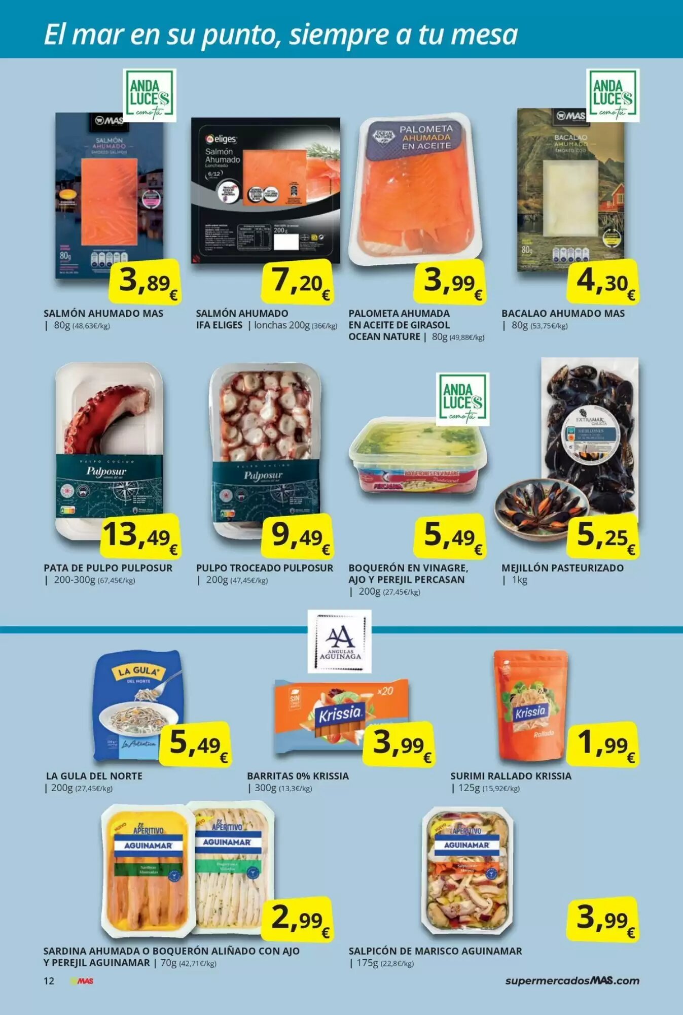 Folleto promocional de MAS válido desde el 28/09/2026 - Página 12.