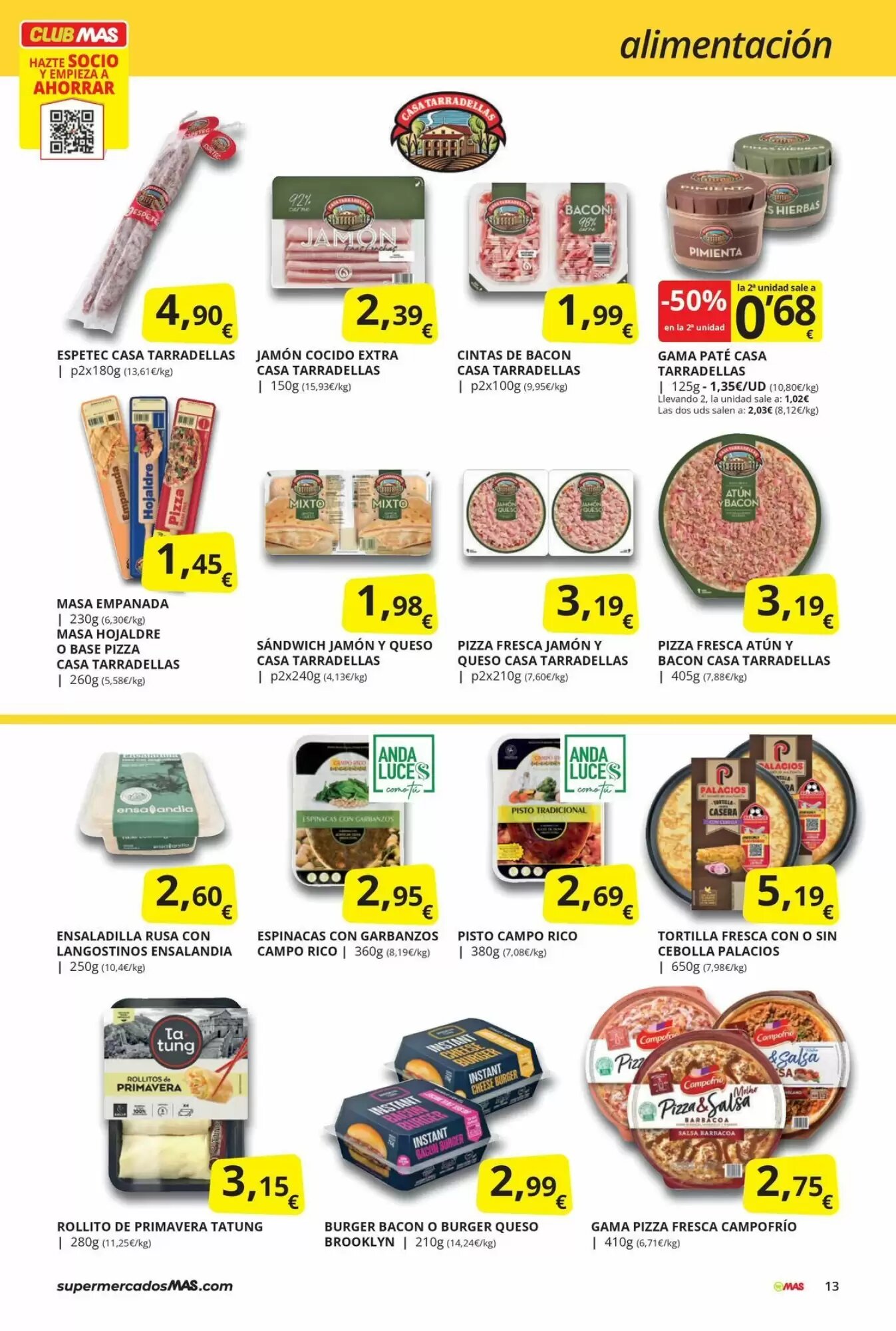 Folleto promocional de MAS válido desde el 28/09/2026 - Página 13.