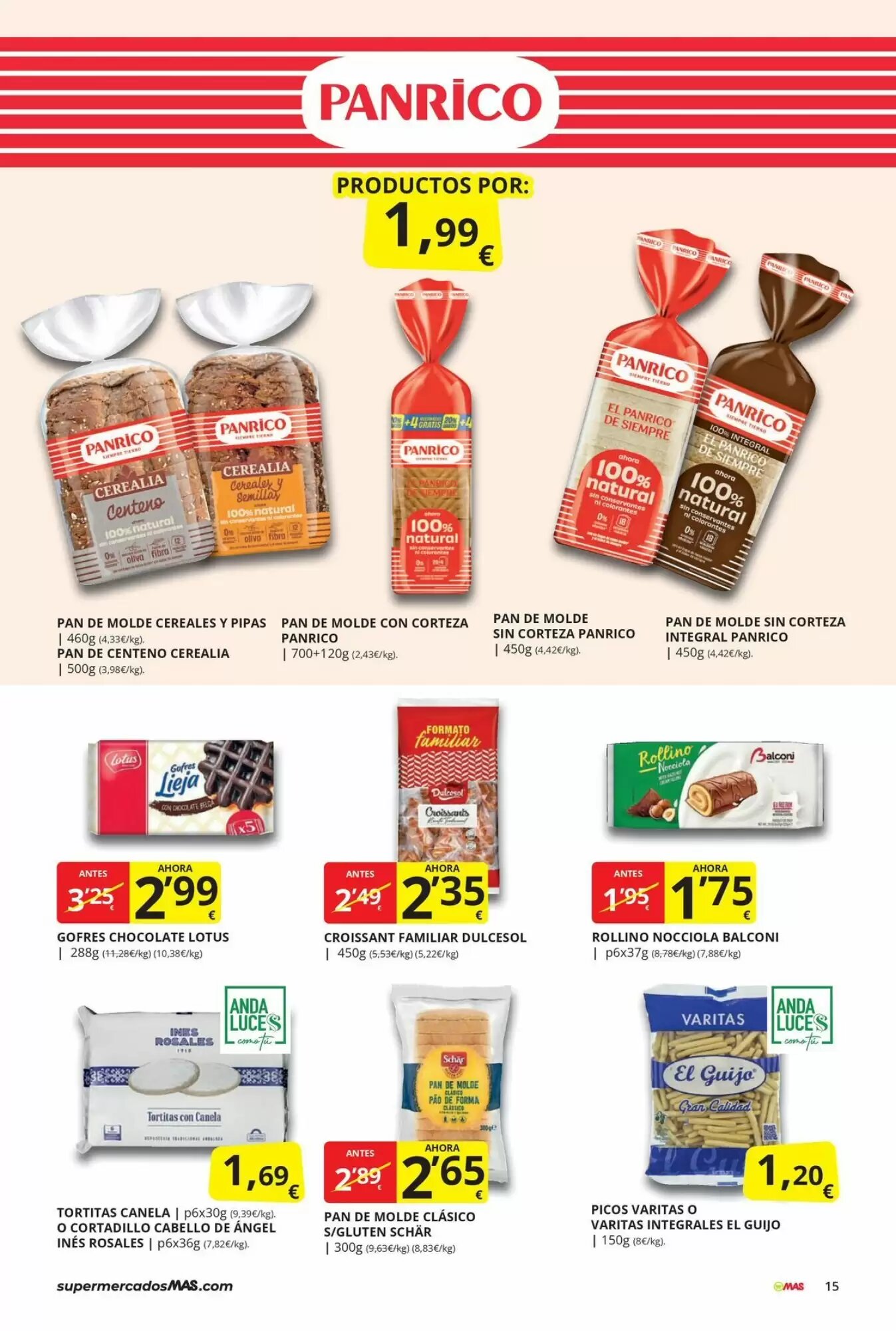 Folleto promocional de MAS válido desde el 28/09/2026 - Página 15.
