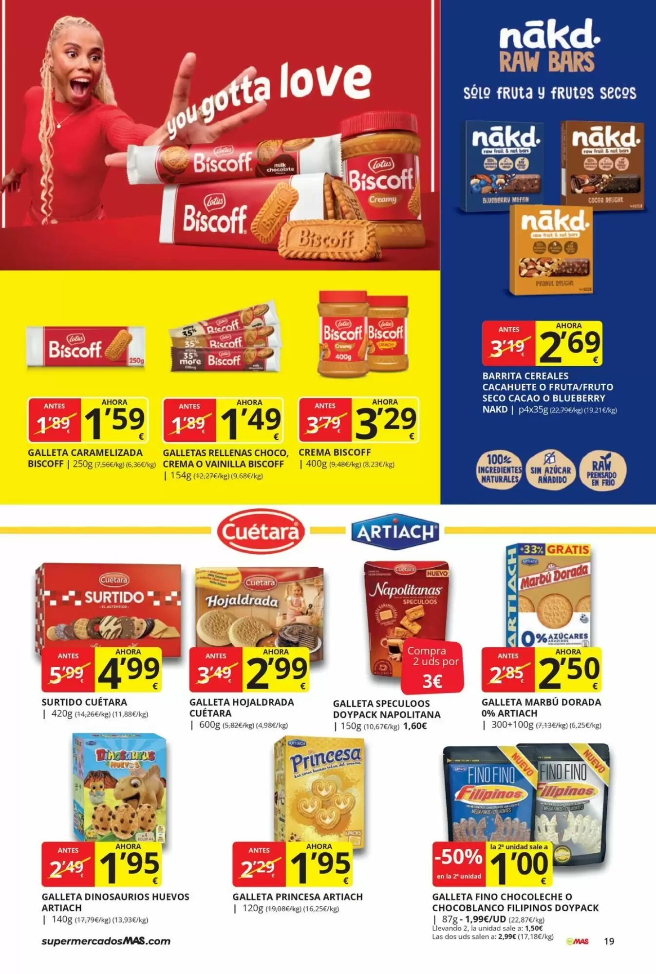 Folleto promocional de MAS válido desde el 28/09/2026 - Página 19.