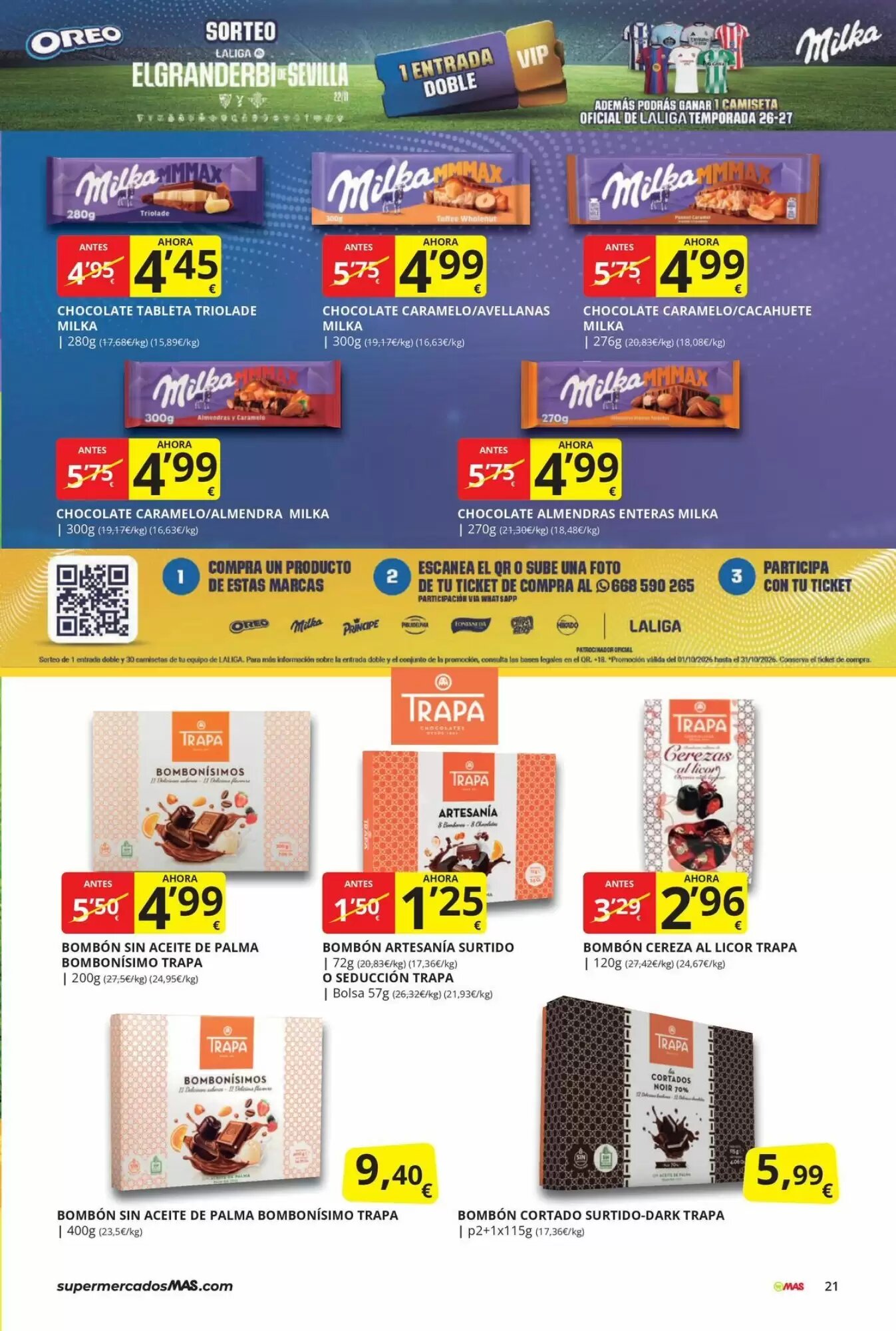 Folleto promocional de MAS válido desde el 28/09/2026 - Página 21.