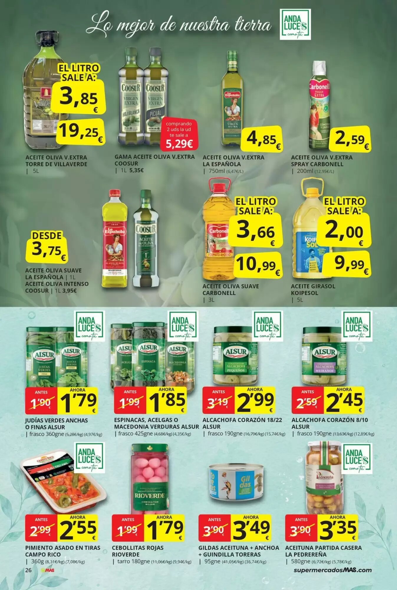 Folleto promocional de MAS válido desde el 28/09/2026 - Página 26.