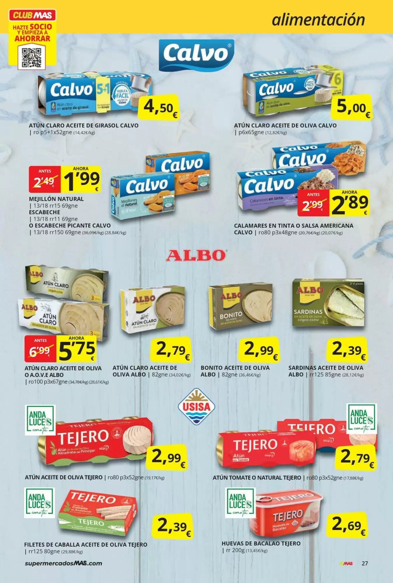 Folleto promocional de MAS válido desde el 28/09/2026 - Página 27.