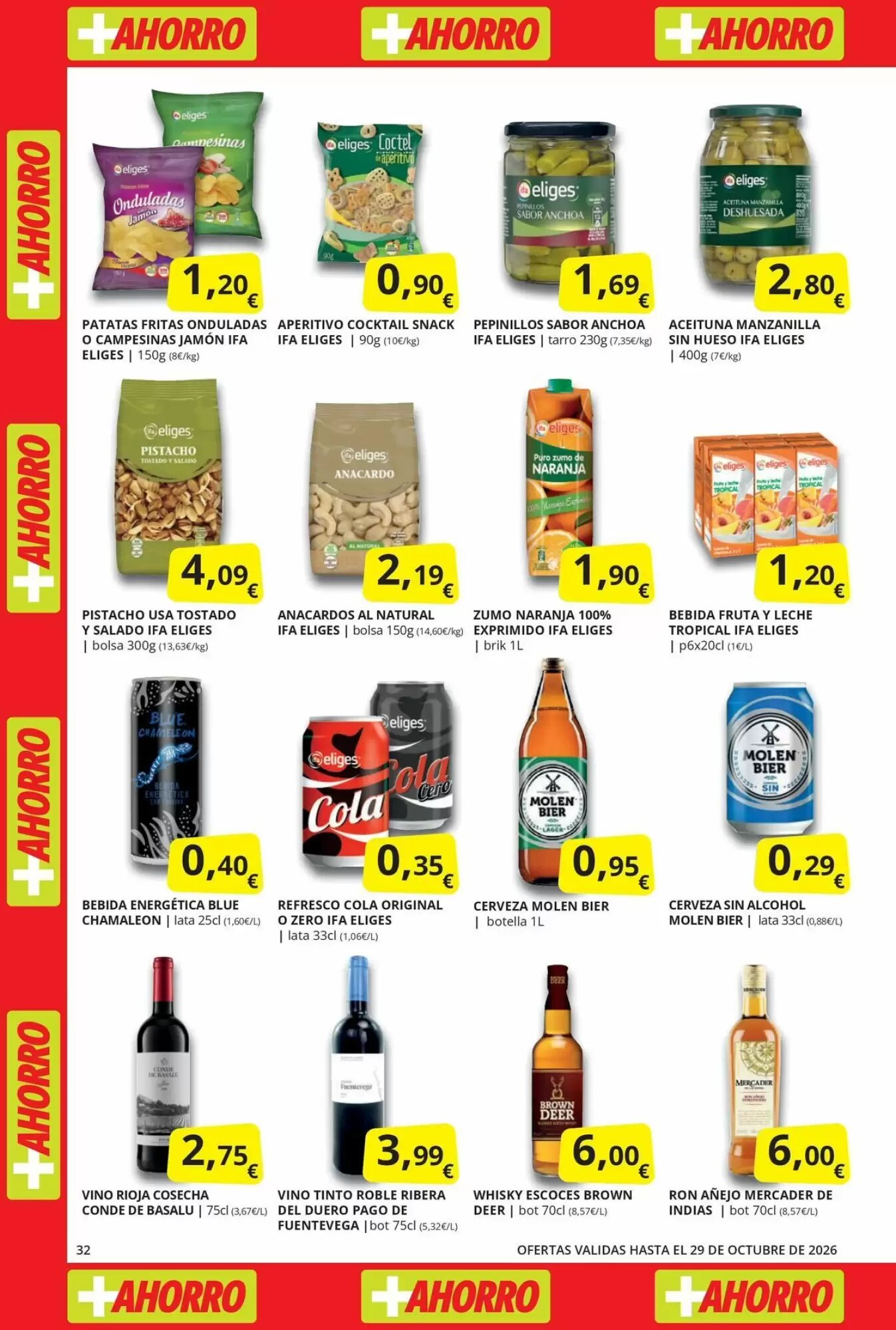 Folleto promocional de MAS válido desde el 28/09/2026 - Página 32.