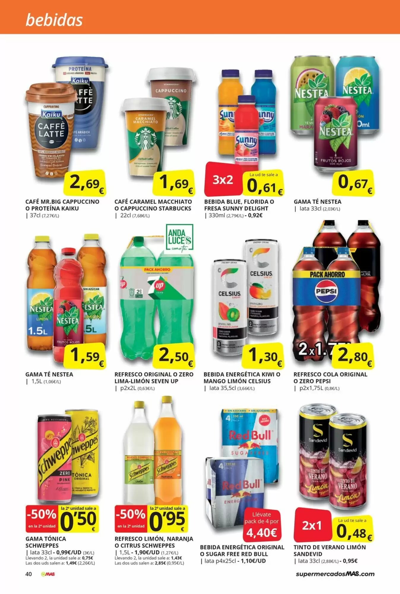 Folleto promocional de MAS válido desde el 28/09/2026 - Página 40.