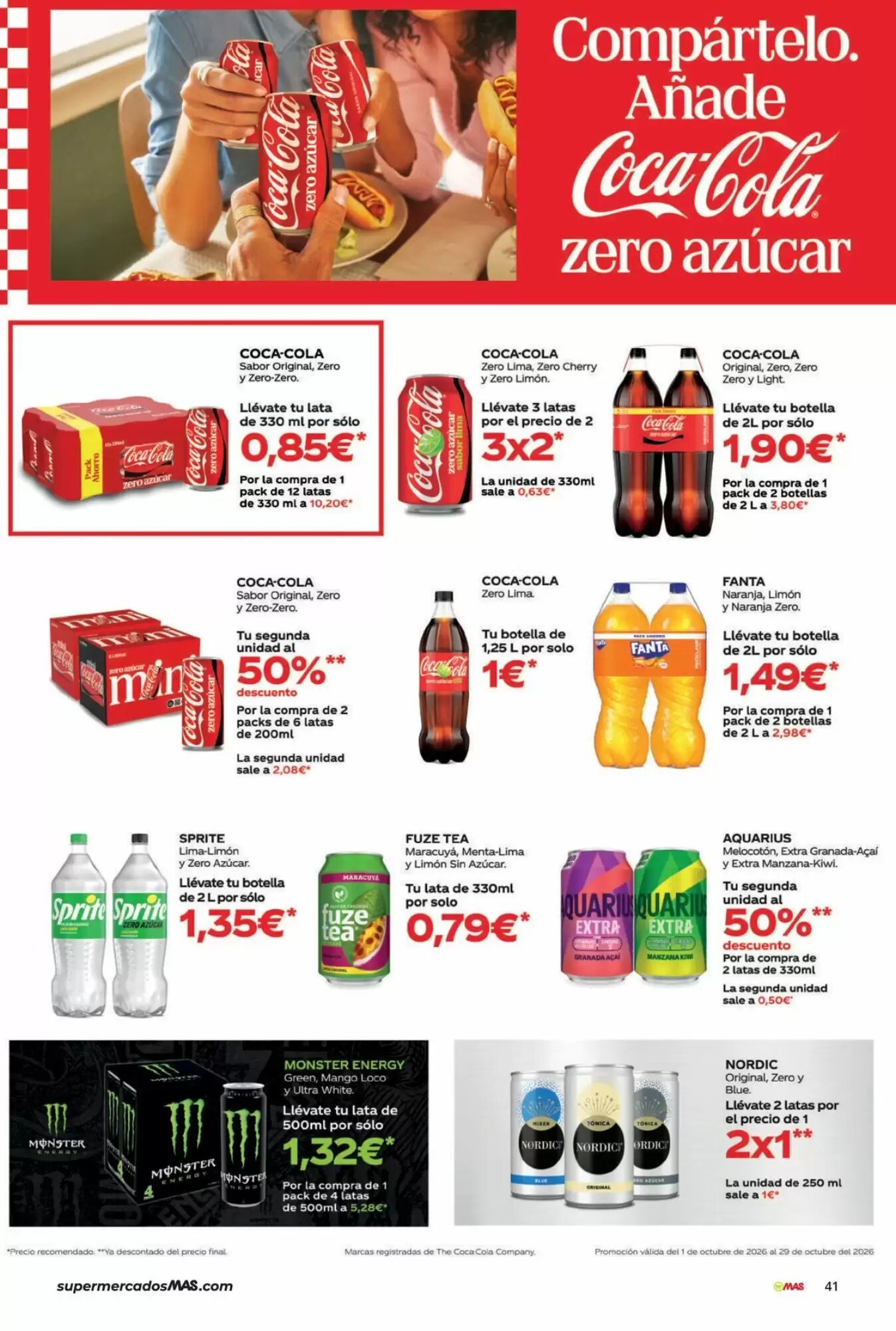 Folleto promocional de MAS válido desde el 28/09/2026 - Página 41.