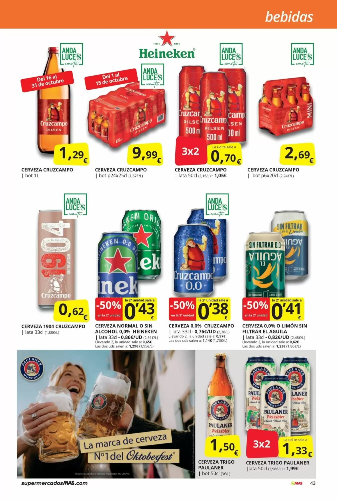 Folleto promocional de MAS válido desde el 28/09/2026 - Página 43.