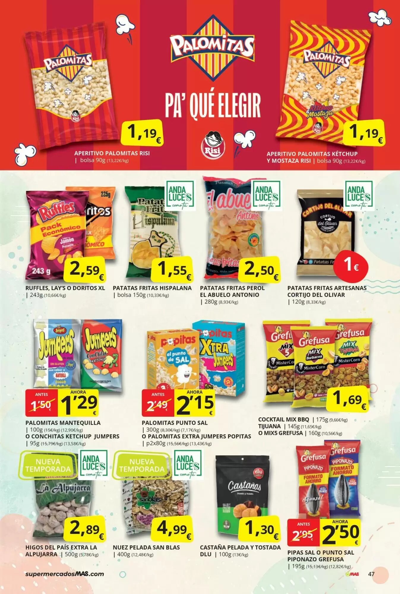 Folleto promocional de MAS válido desde el 28/09/2026 - Página 47.