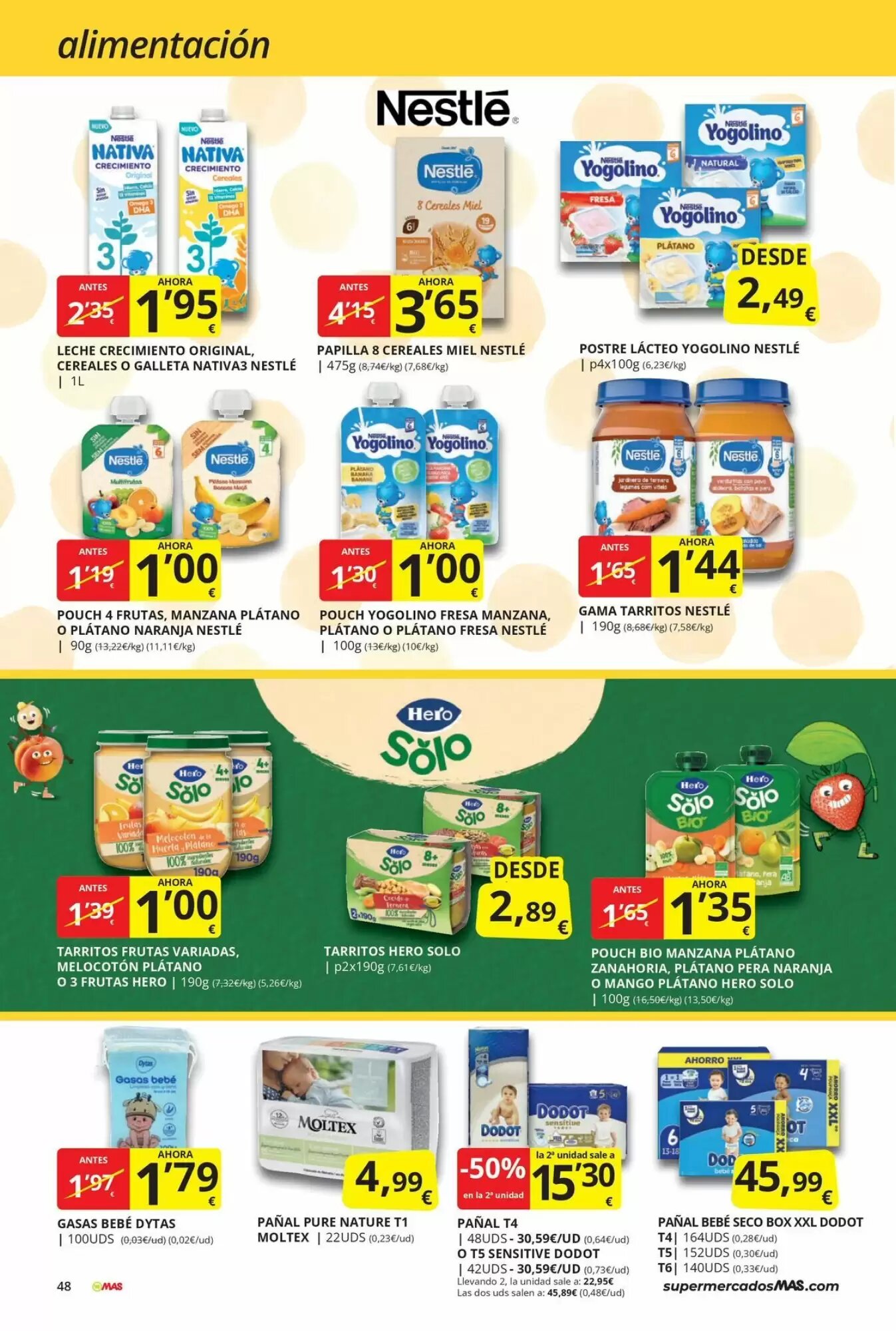 Folleto promocional de MAS válido desde el 28/09/2026 - Página 48.