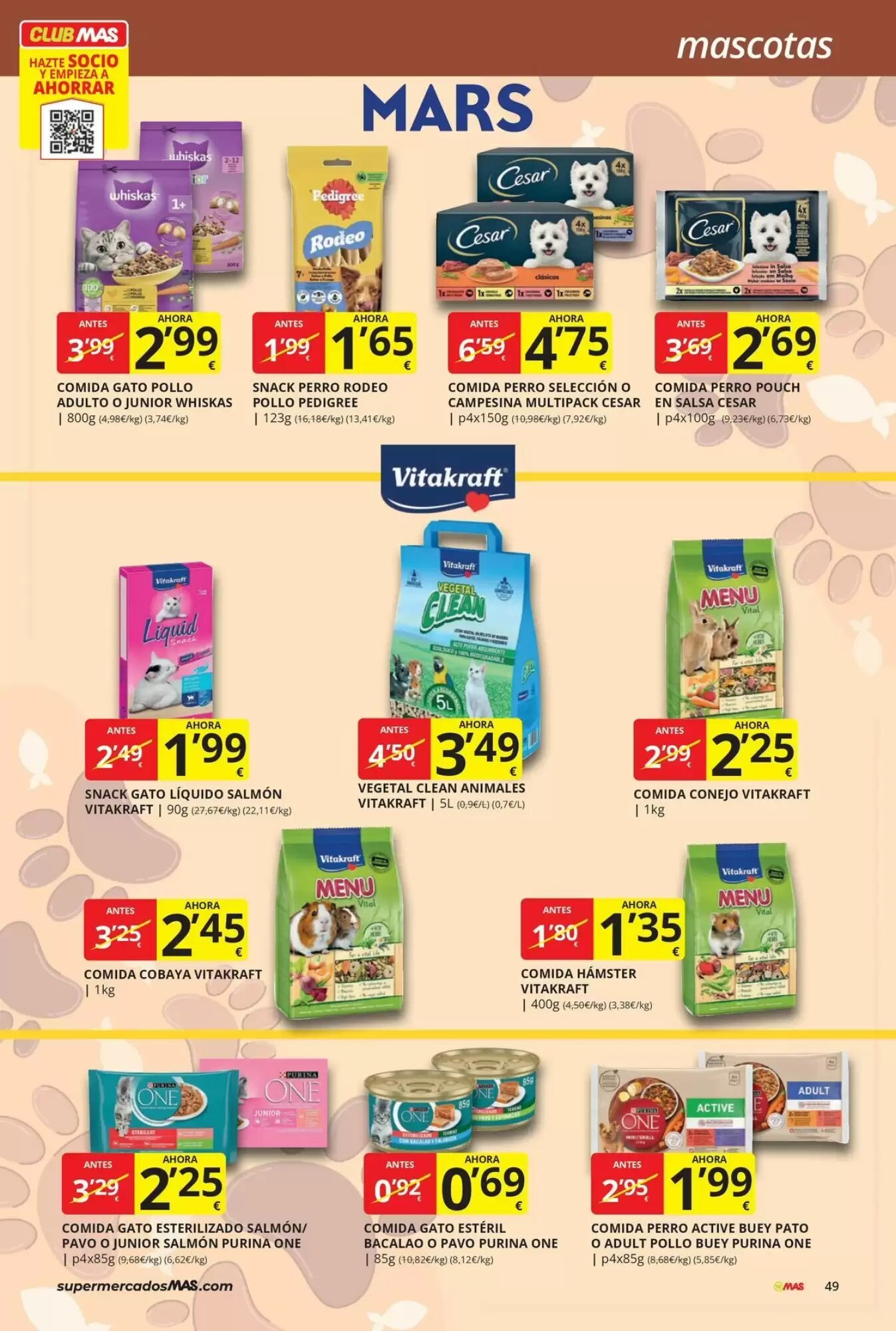 Folleto promocional de MAS válido desde el 28/09/2026 - Página 49.