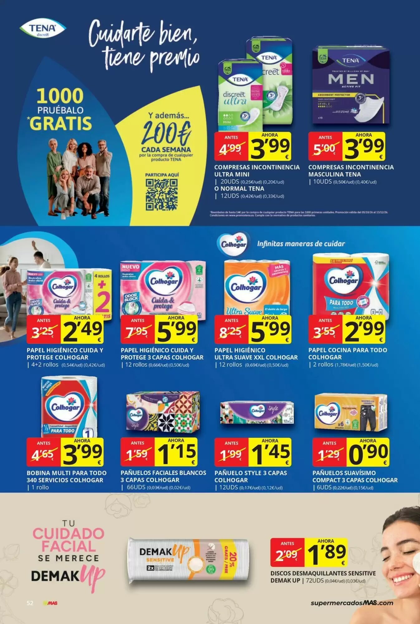 Folleto promocional de MAS válido desde el 28/09/2026 - Página 52.