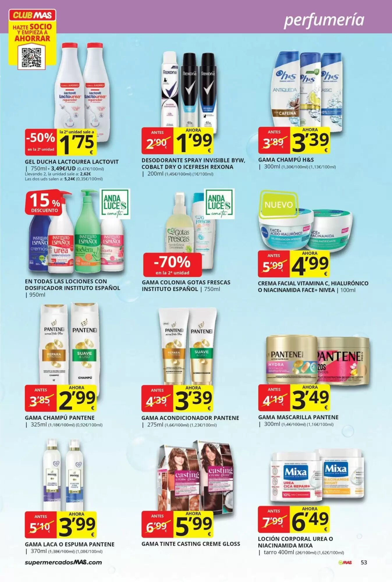 Folleto promocional de MAS válido desde el 28/09/2026 - Página 53.