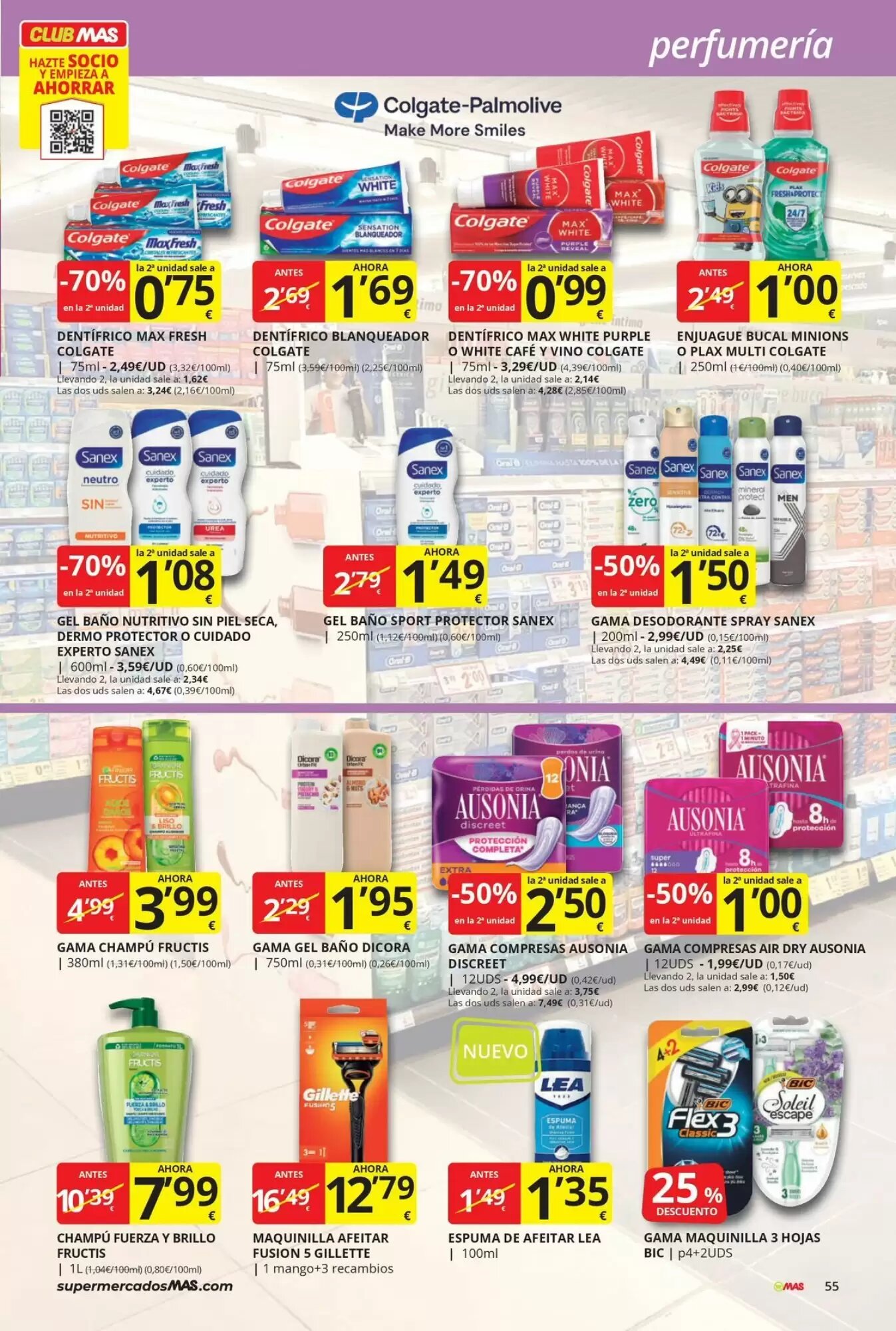 Folleto promocional de MAS válido desde el 28/09/2026 - Página 55.