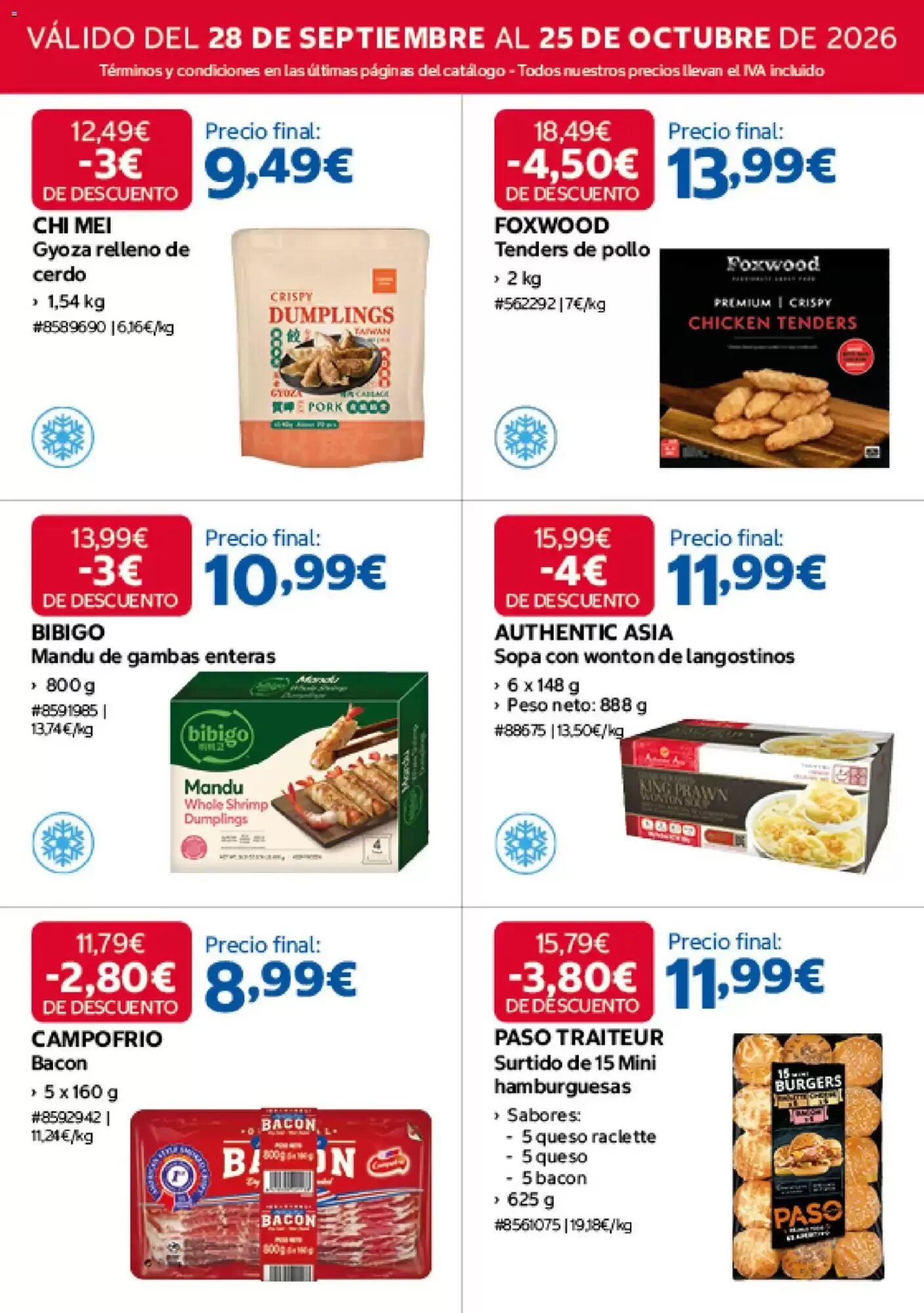 Folleto promocional de Costco válido desde el 28/09/2026 - Página 10.