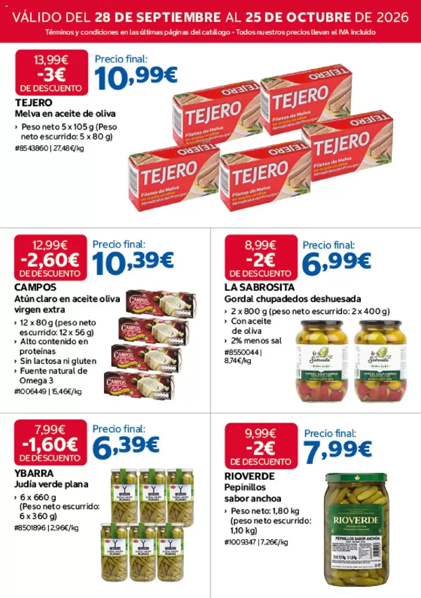 Folleto promocional de Costco válido desde el 28/09/2026 - Página 12.