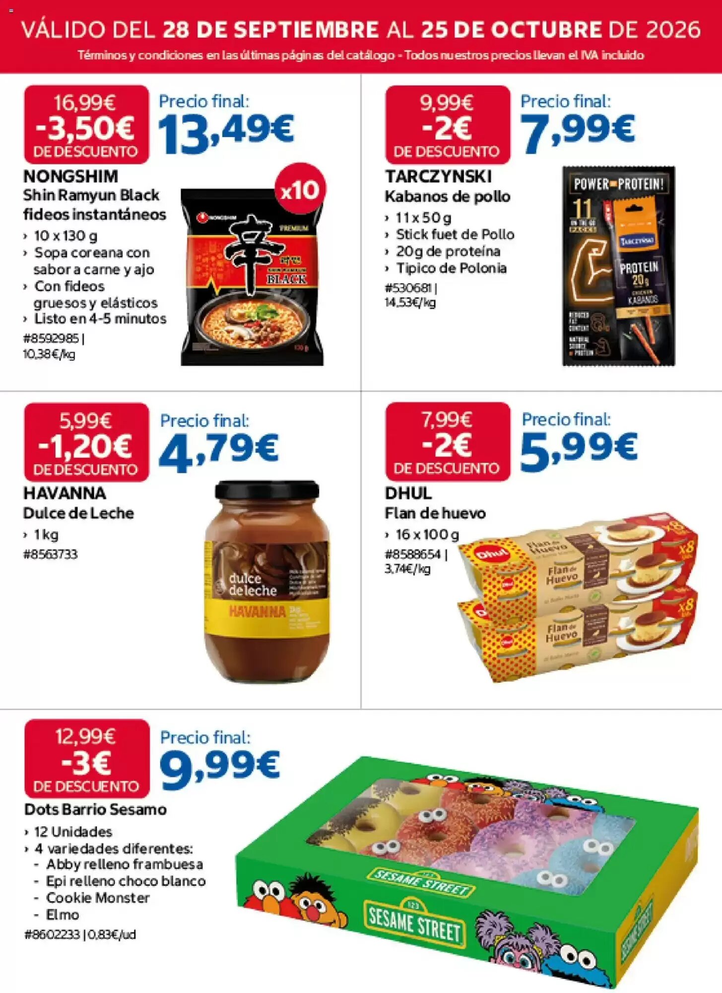 Folleto promocional de Costco válido desde el 28/09/2026 - Página 13.