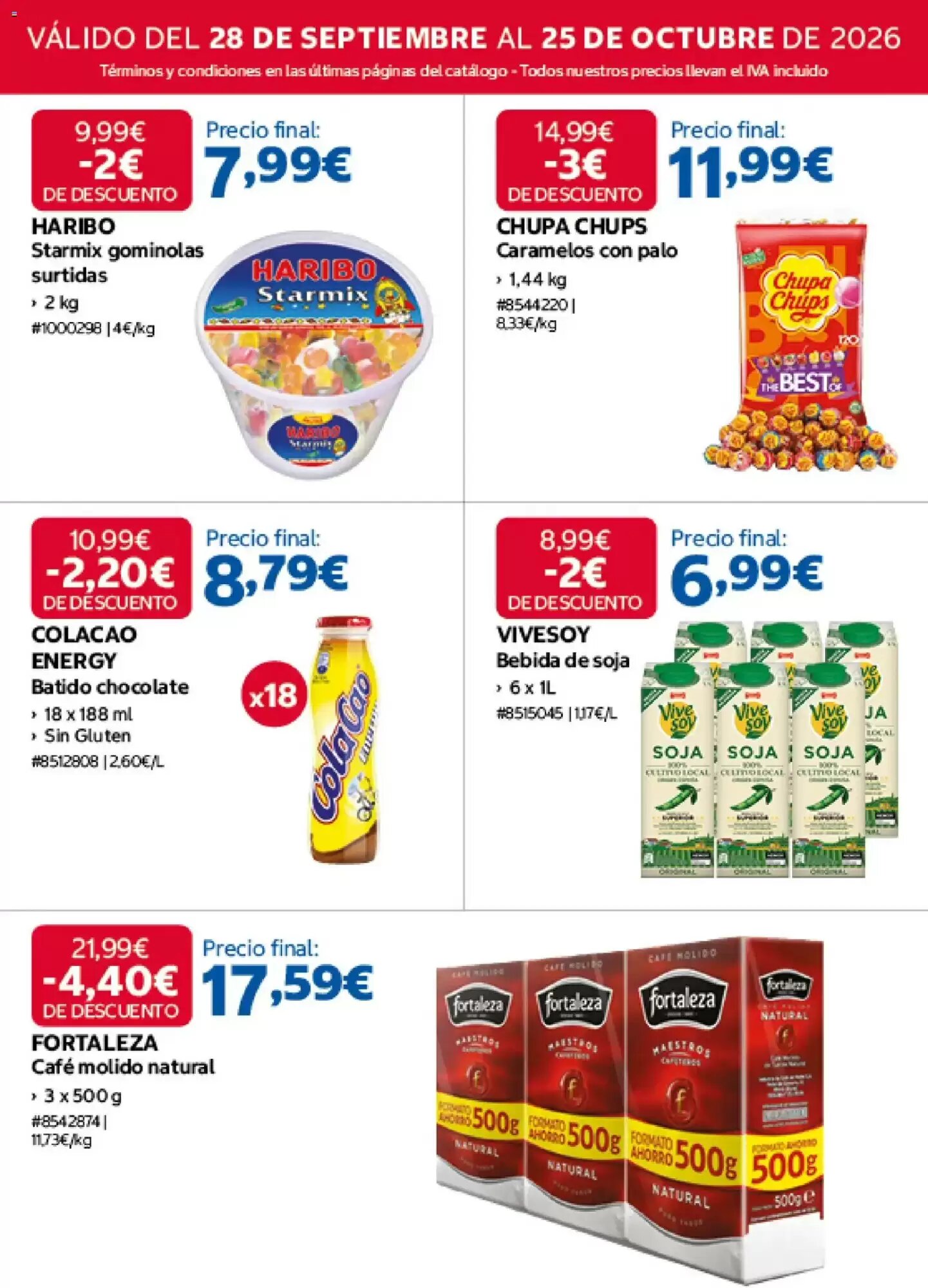 Folleto promocional de Costco válido desde el 28/09/2026 - Página 14.