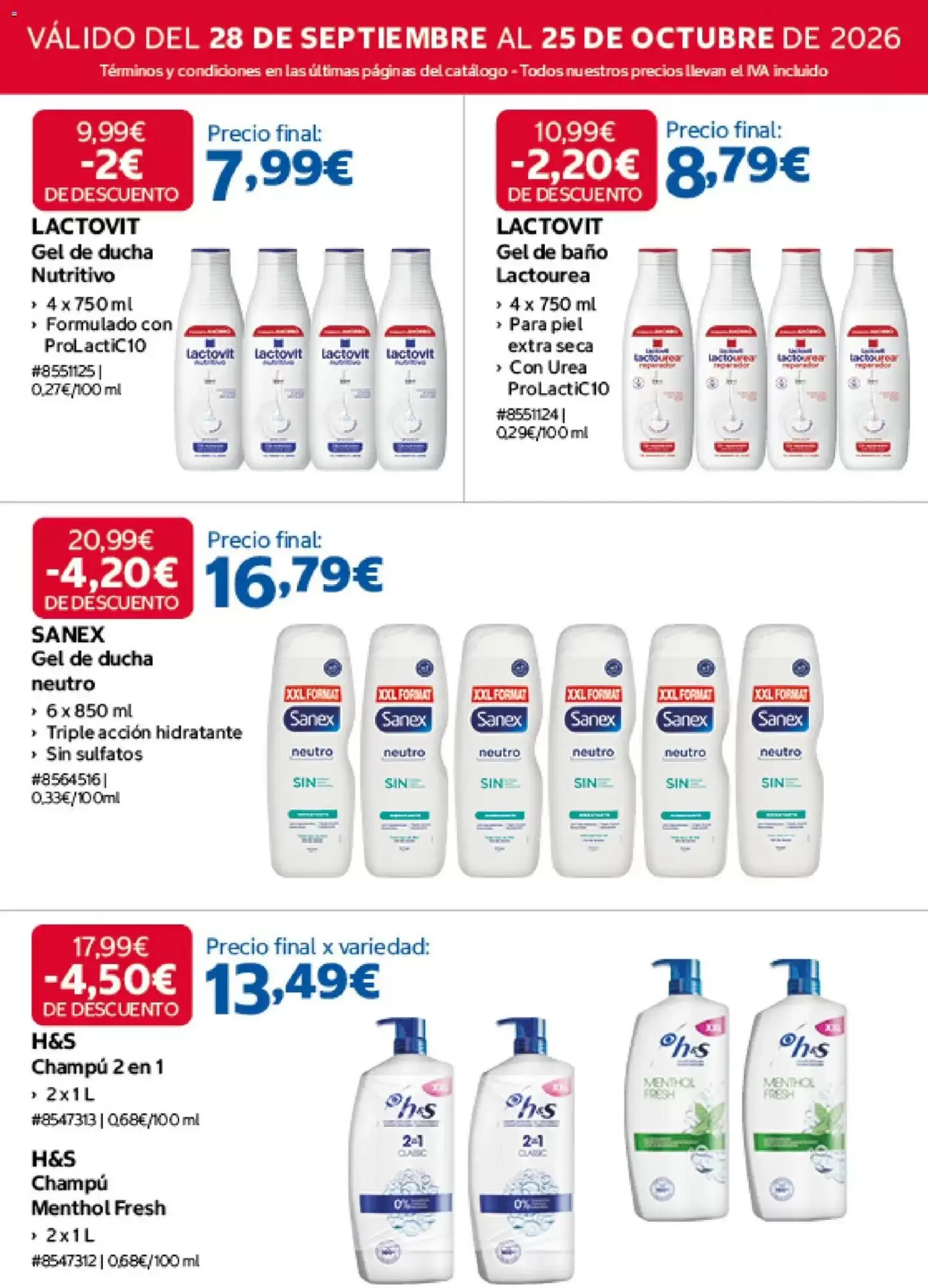 Folleto promocional de Costco válido desde el 28/09/2026 - Página 16.