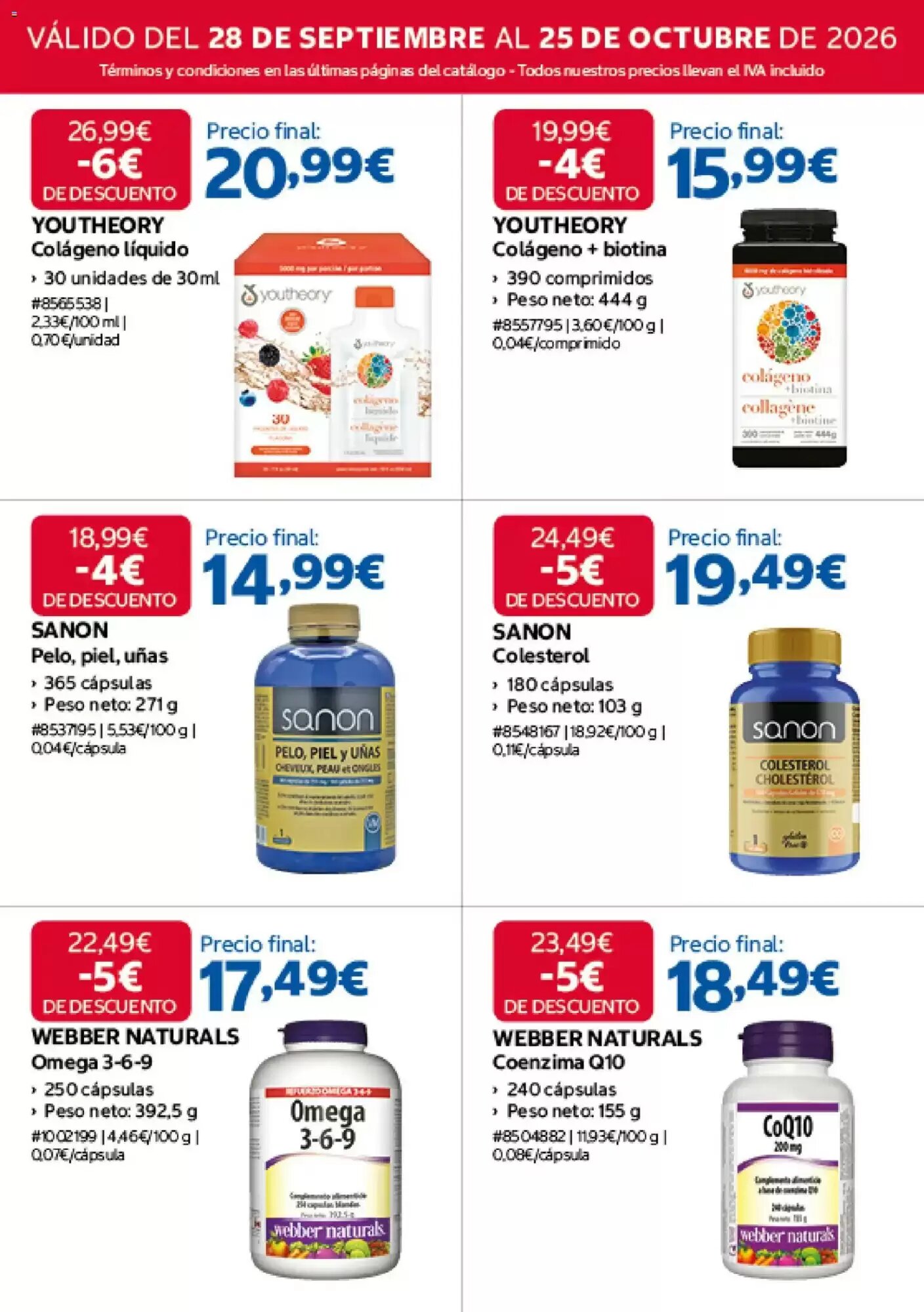 Folleto promocional de Costco válido desde el 28/09/2026 - Página 18.