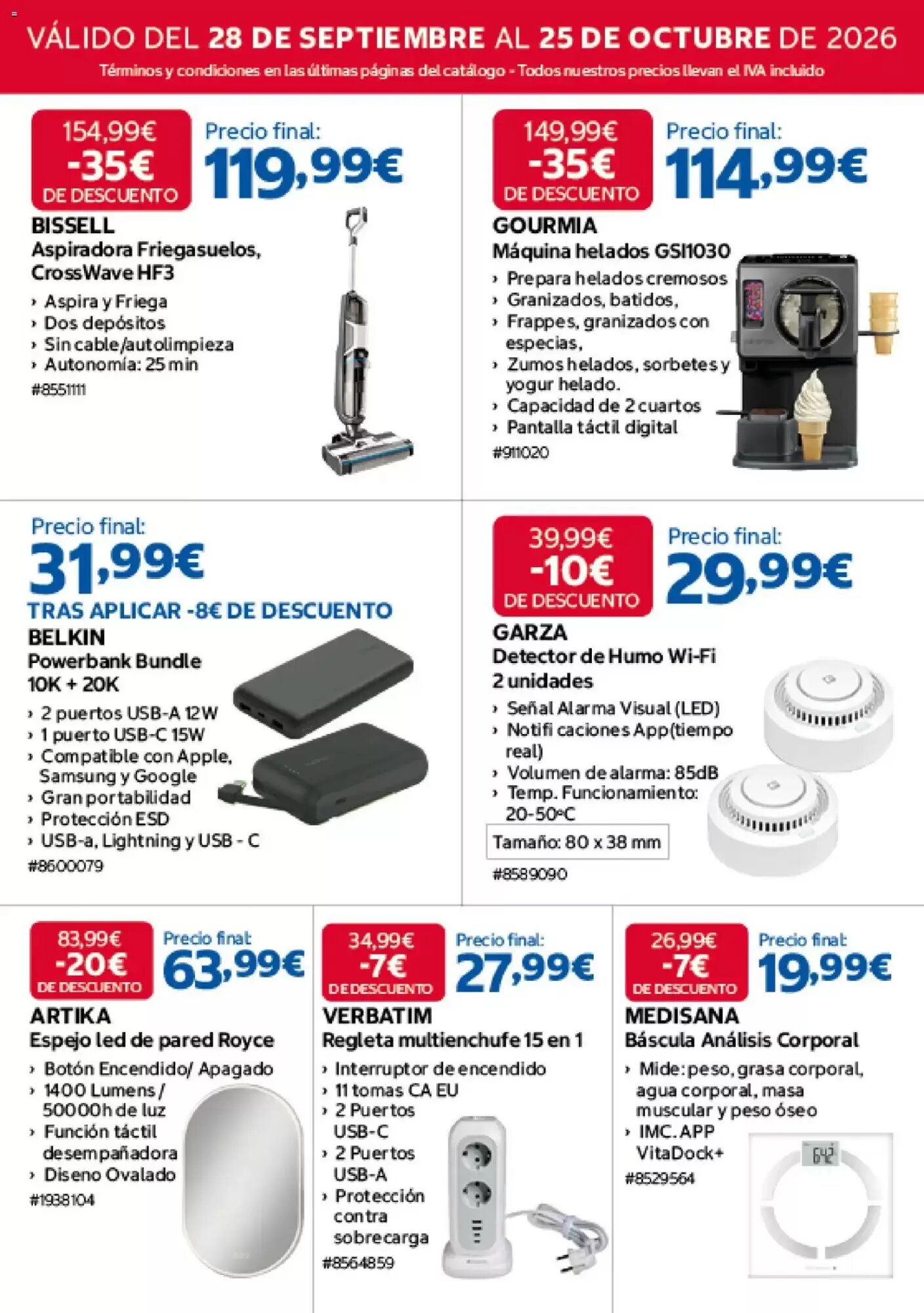Folleto promocional de Costco válido desde el 28/09/2026 - Página 3.