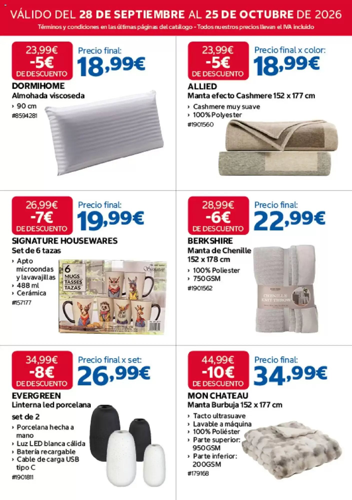 Folleto promocional de Costco válido desde el 28/09/2026 - Página 6.