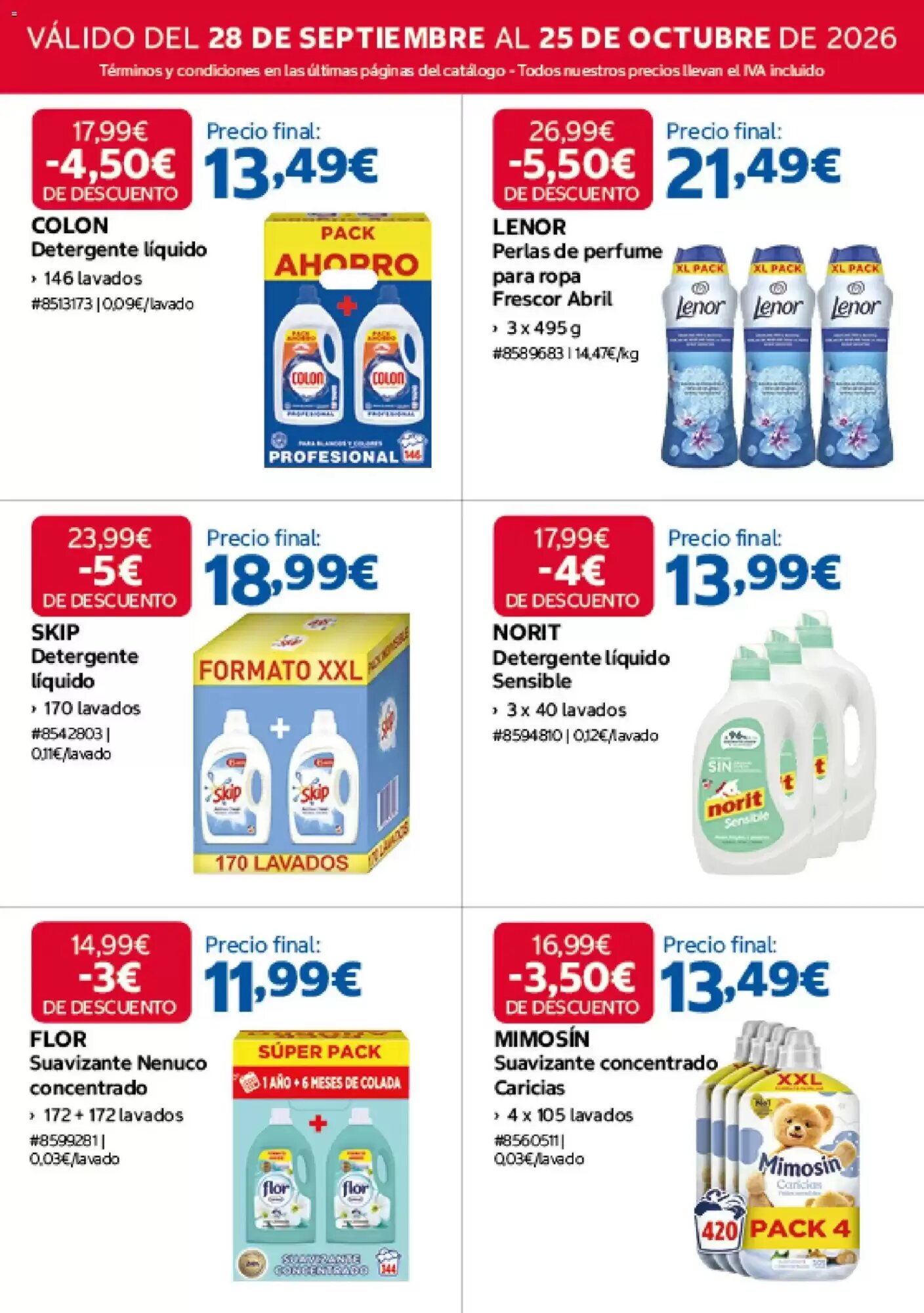 Folleto promocional de Costco válido desde el 28/09/2026 - Página 8.