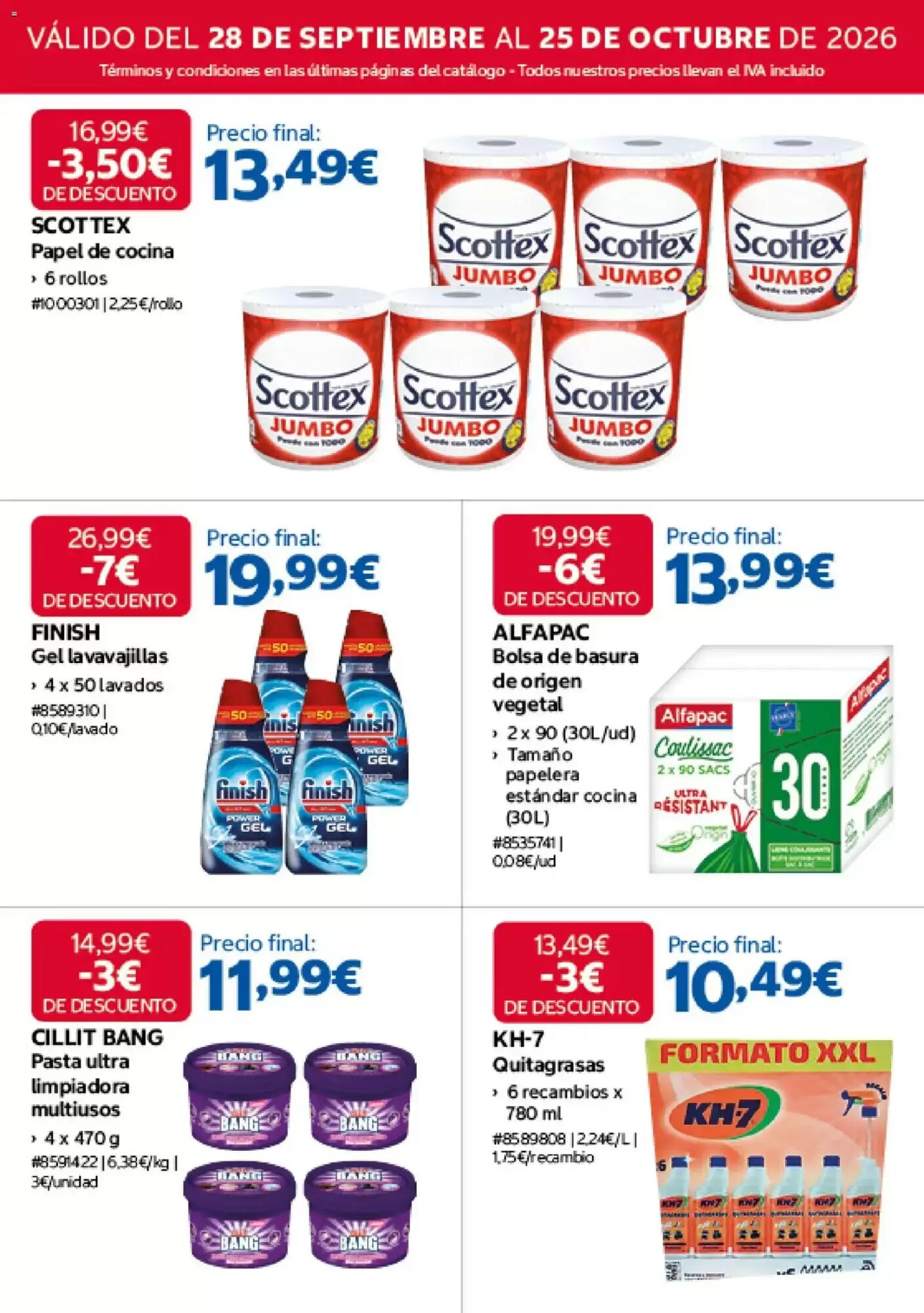 Folleto promocional de Costco válido desde el 28/09/2026 - Página 9.