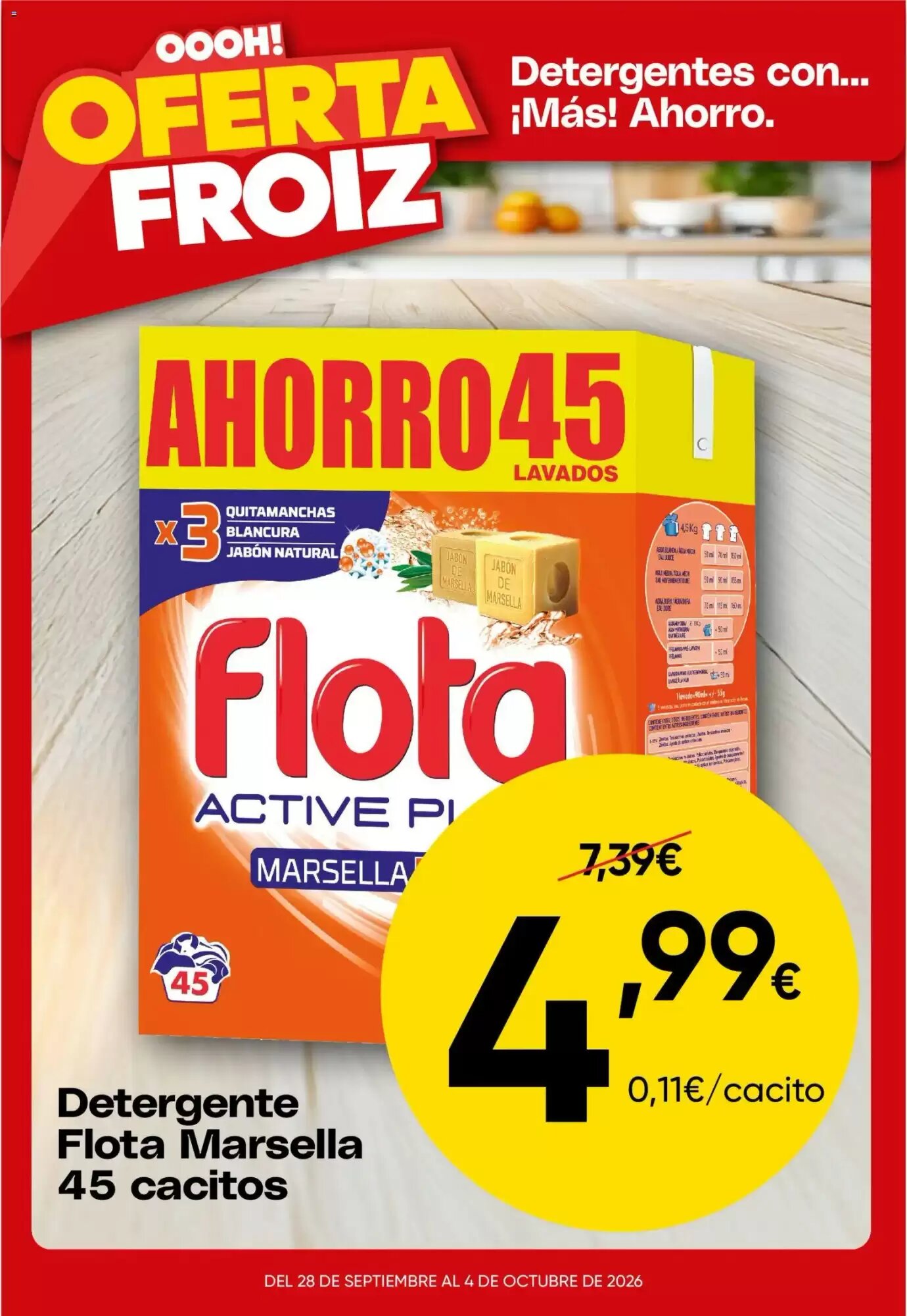 Folleto promocional de FROIZ válido desde el 28/09/2026 - Página 4.