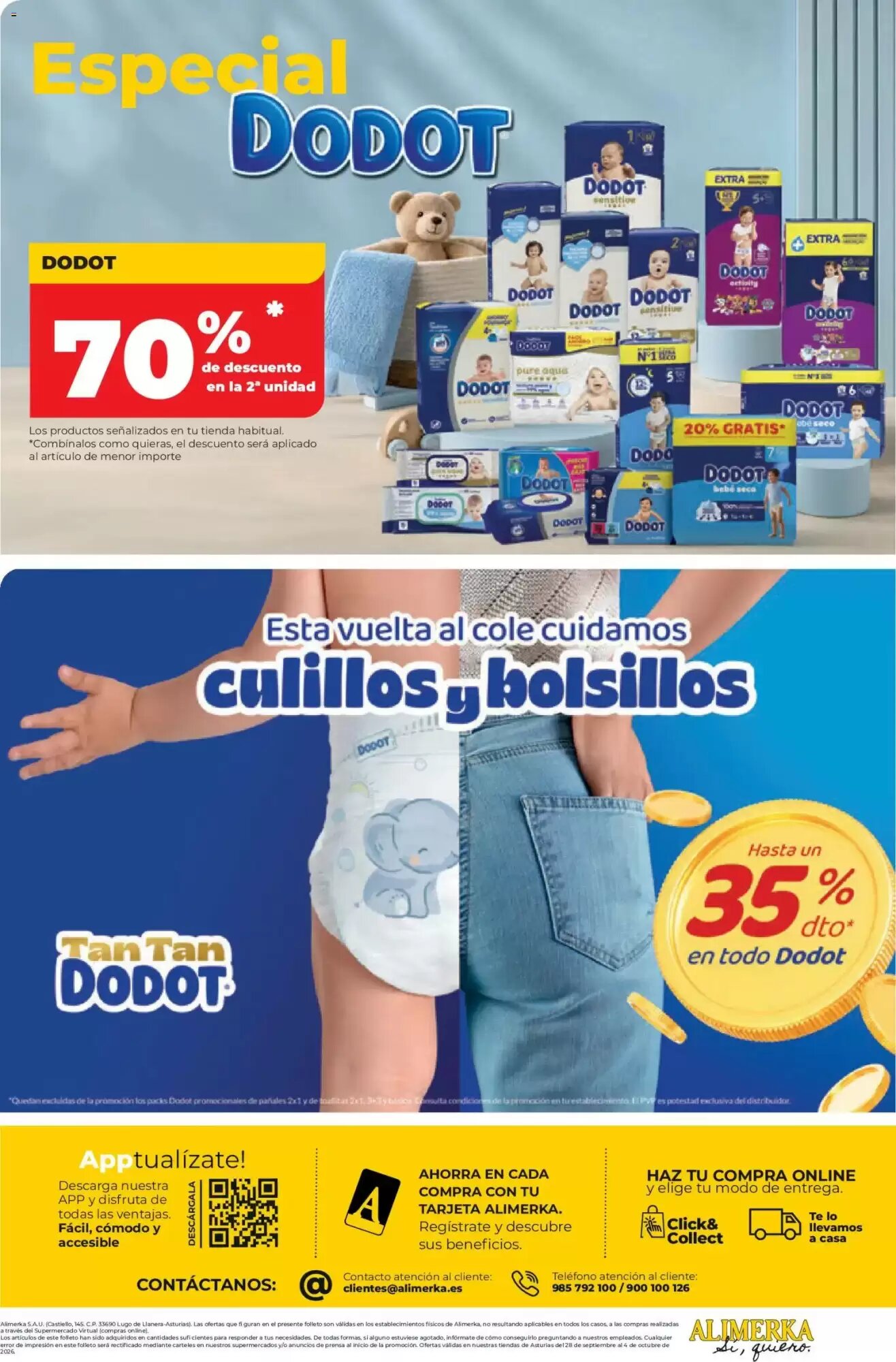 Folleto promocional de Alimerka válido desde el 28/09/2026 - Página 16.