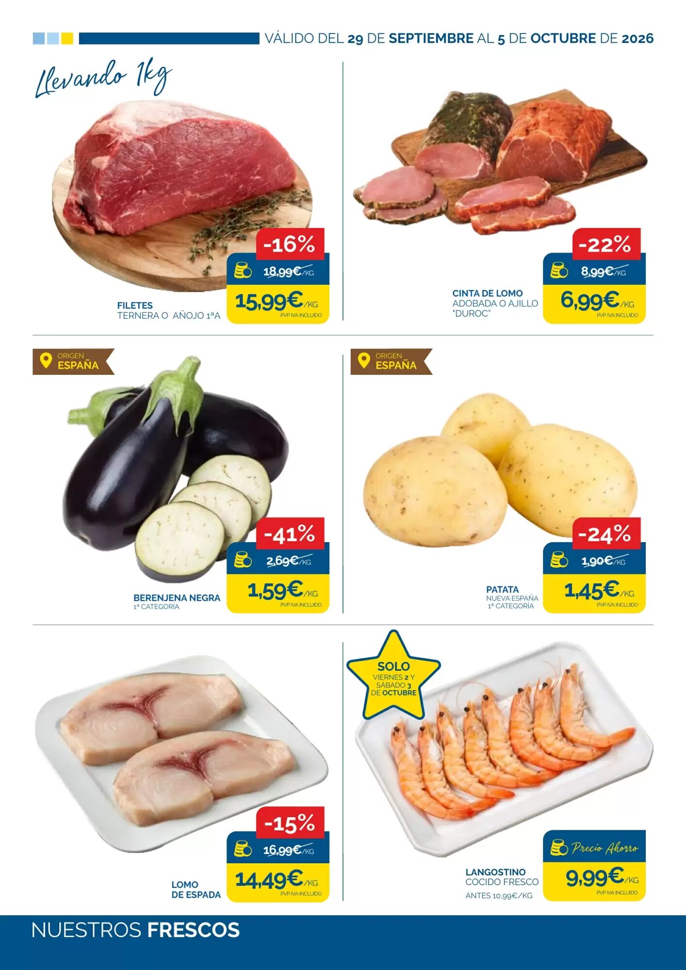 Folleto promocional de Supermercados La Despensa válido desde el 29/09/2026 - Página 2.