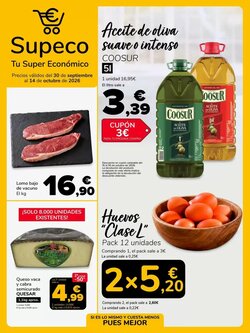 Folleto promocional de Supeco válido desde el 29/09/2026