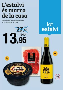 Folleto promocional de BonpreuEsclat válido desde el 29/09/2026