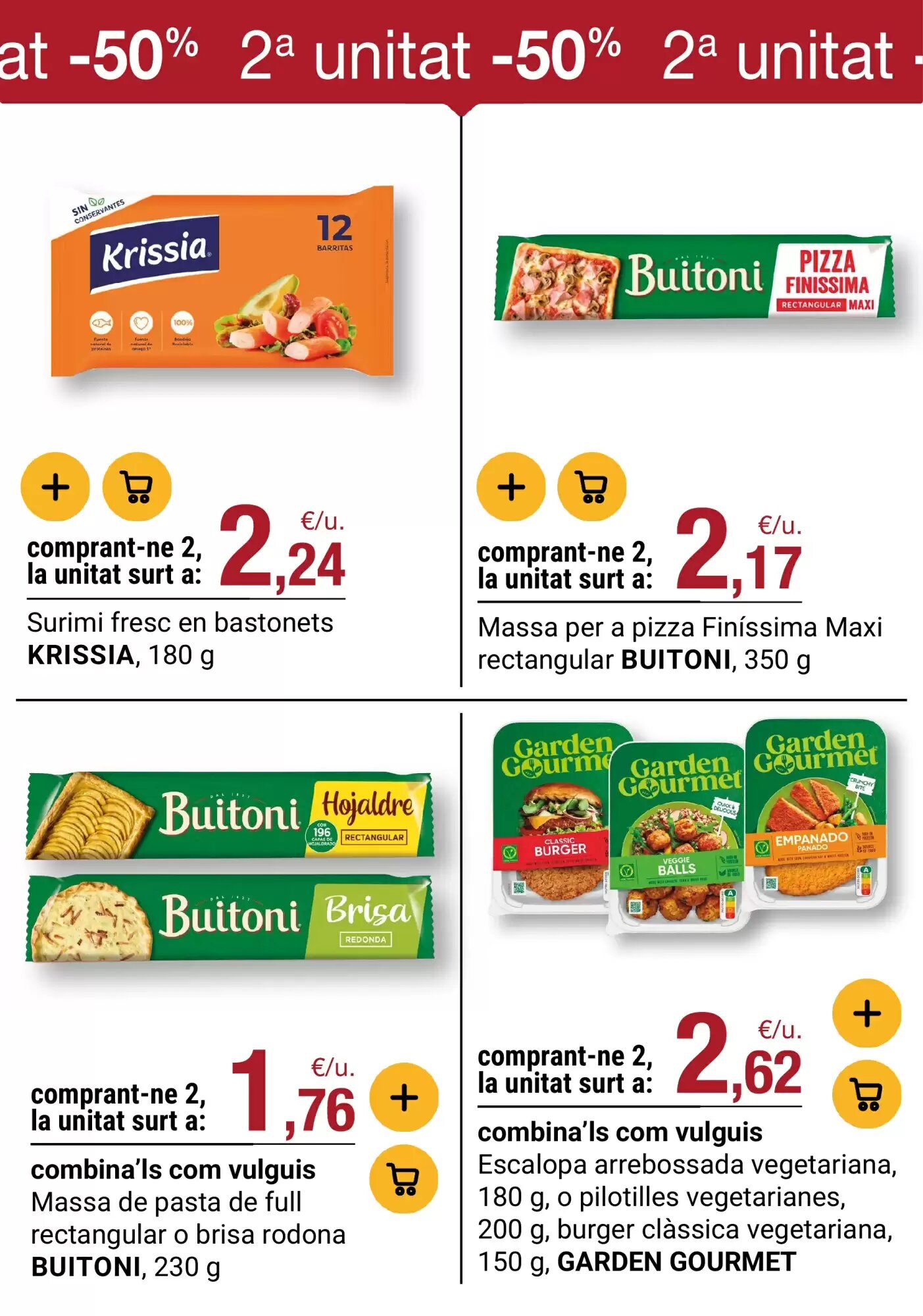 Folleto promocional de BonpreuEsclat válido desde el 29/09/2026 - Página 22.