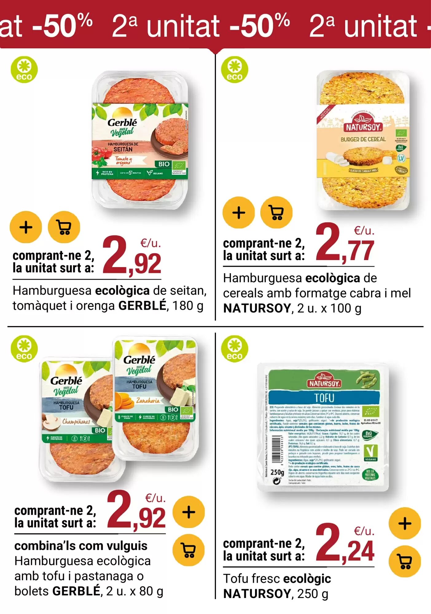 Folleto promocional de BonpreuEsclat válido desde el 29/09/2026 - Página 32.