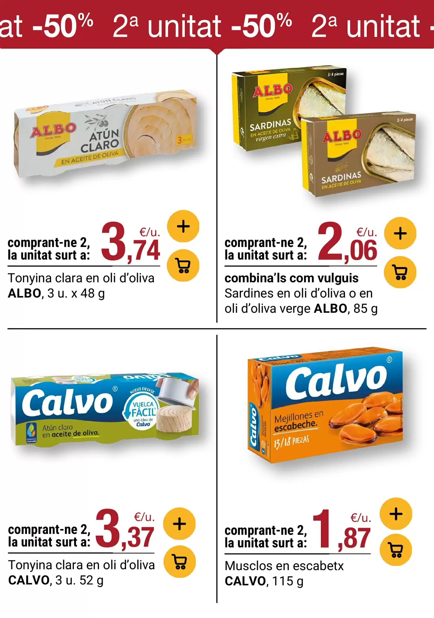 Folleto promocional de BonpreuEsclat válido desde el 29/09/2026 - Página 34.