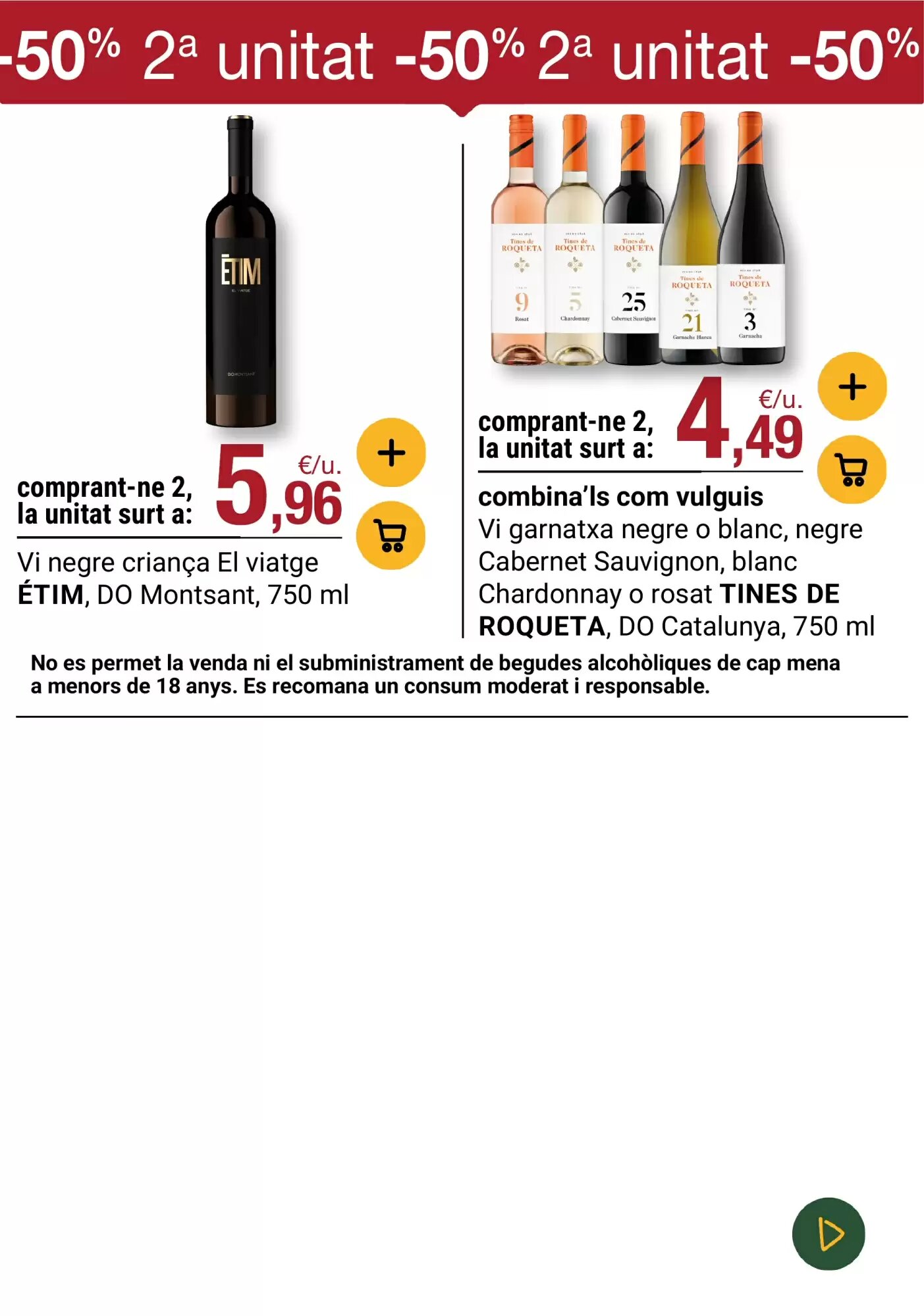 Folleto promocional de BonpreuEsclat válido desde el 29/09/2026 - Página 43.