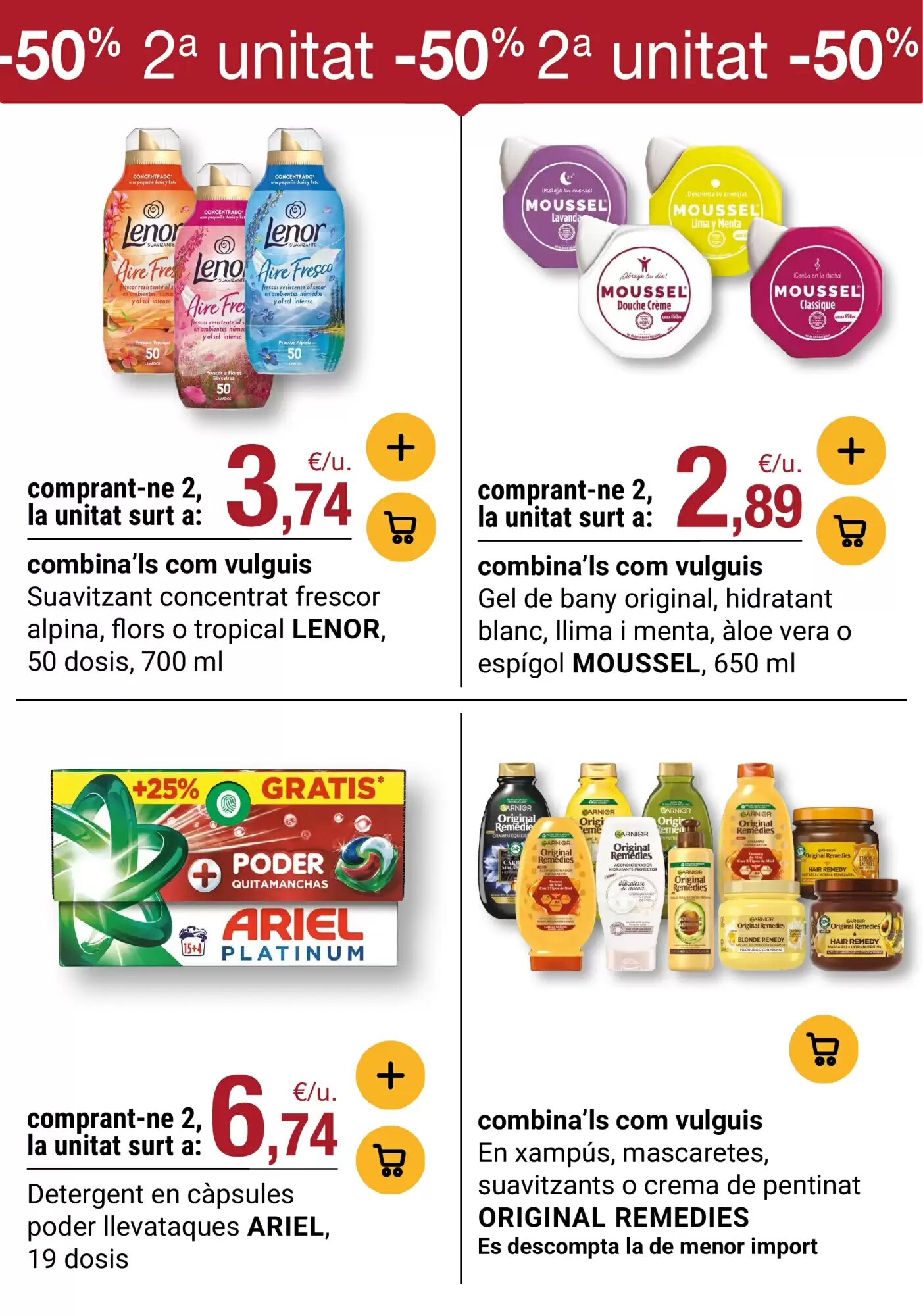 Folleto promocional de BonpreuEsclat válido desde el 29/09/2026 - Página 47.