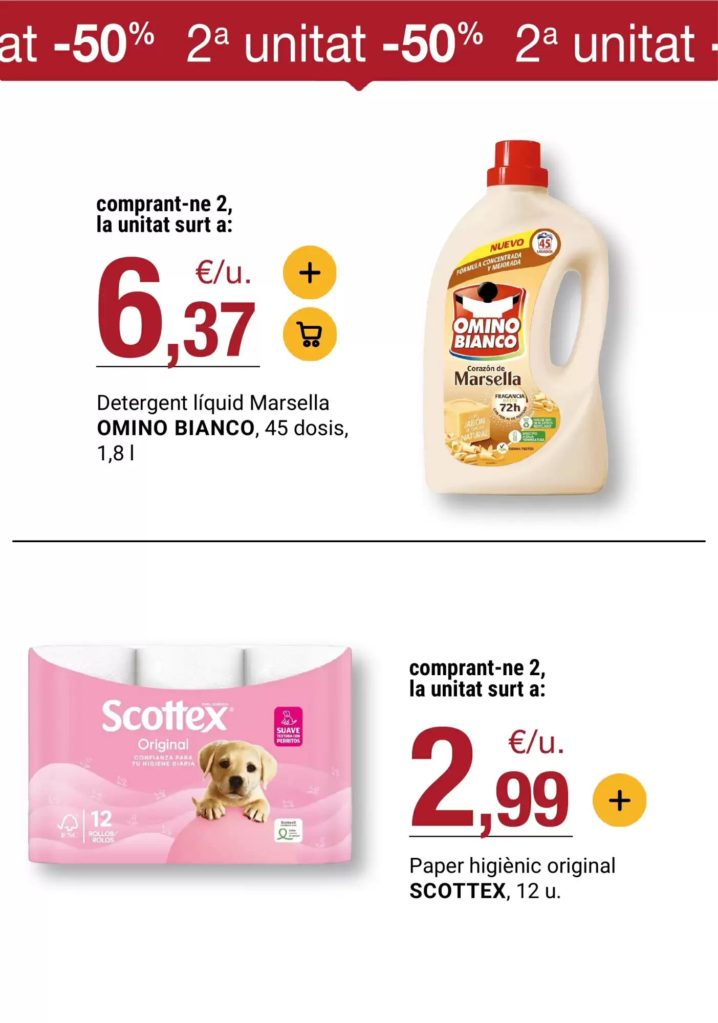 Folleto promocional de BonpreuEsclat válido desde el 29/09/2026 - Página 50.