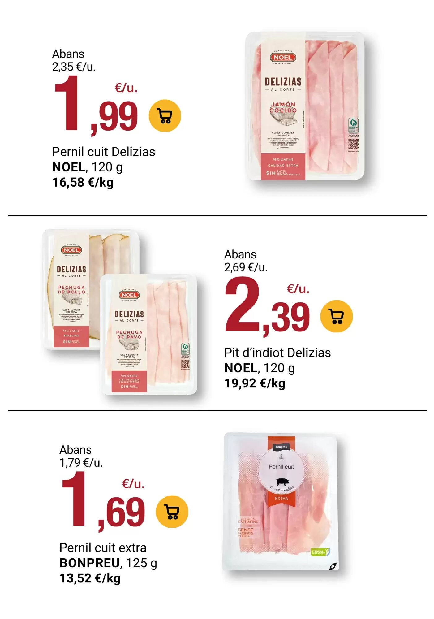Folleto promocional de BonpreuEsclat válido desde el 29/09/2026 - Página 72.