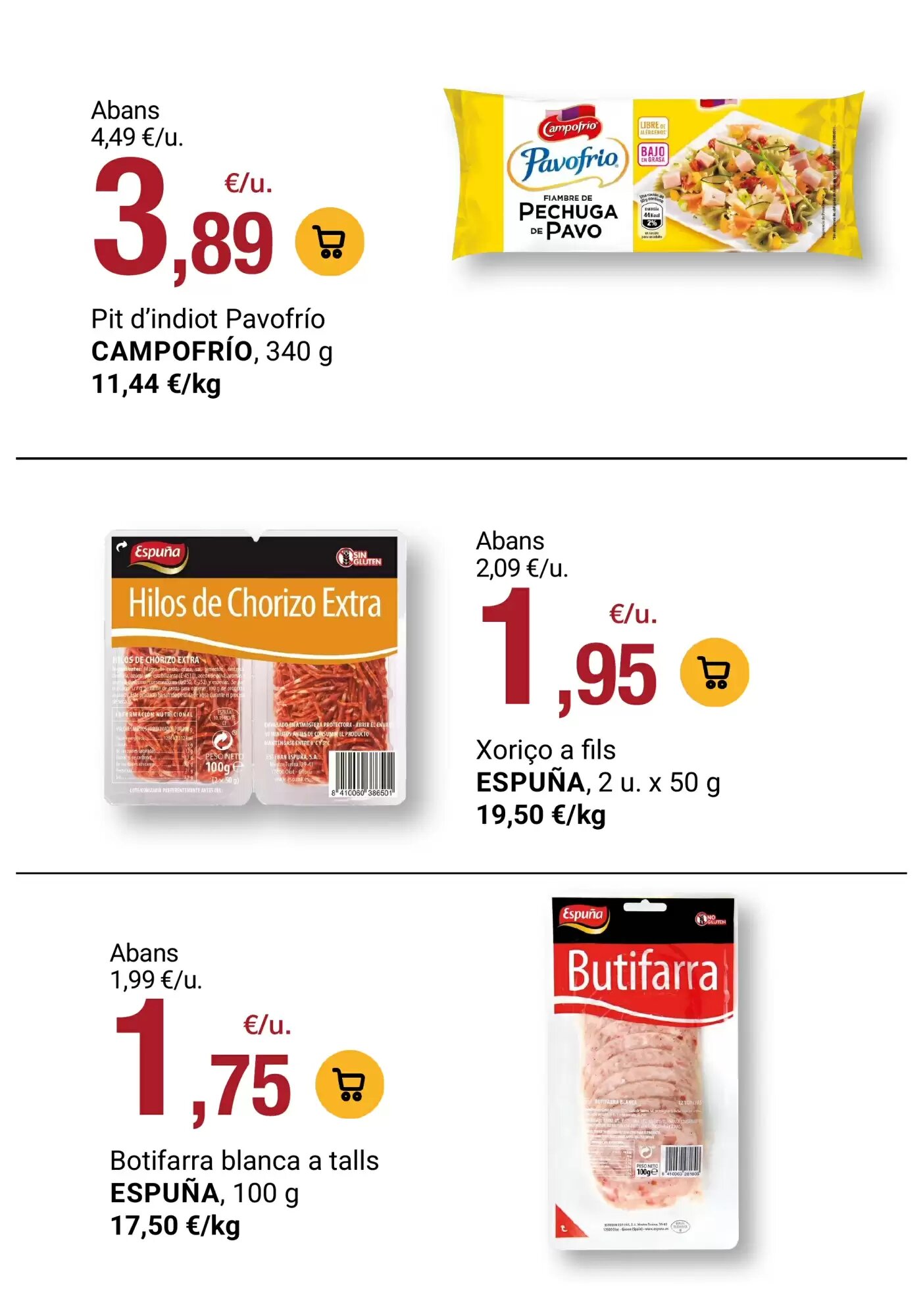 Folleto promocional de BonpreuEsclat válido desde el 29/09/2026 - Página 73.