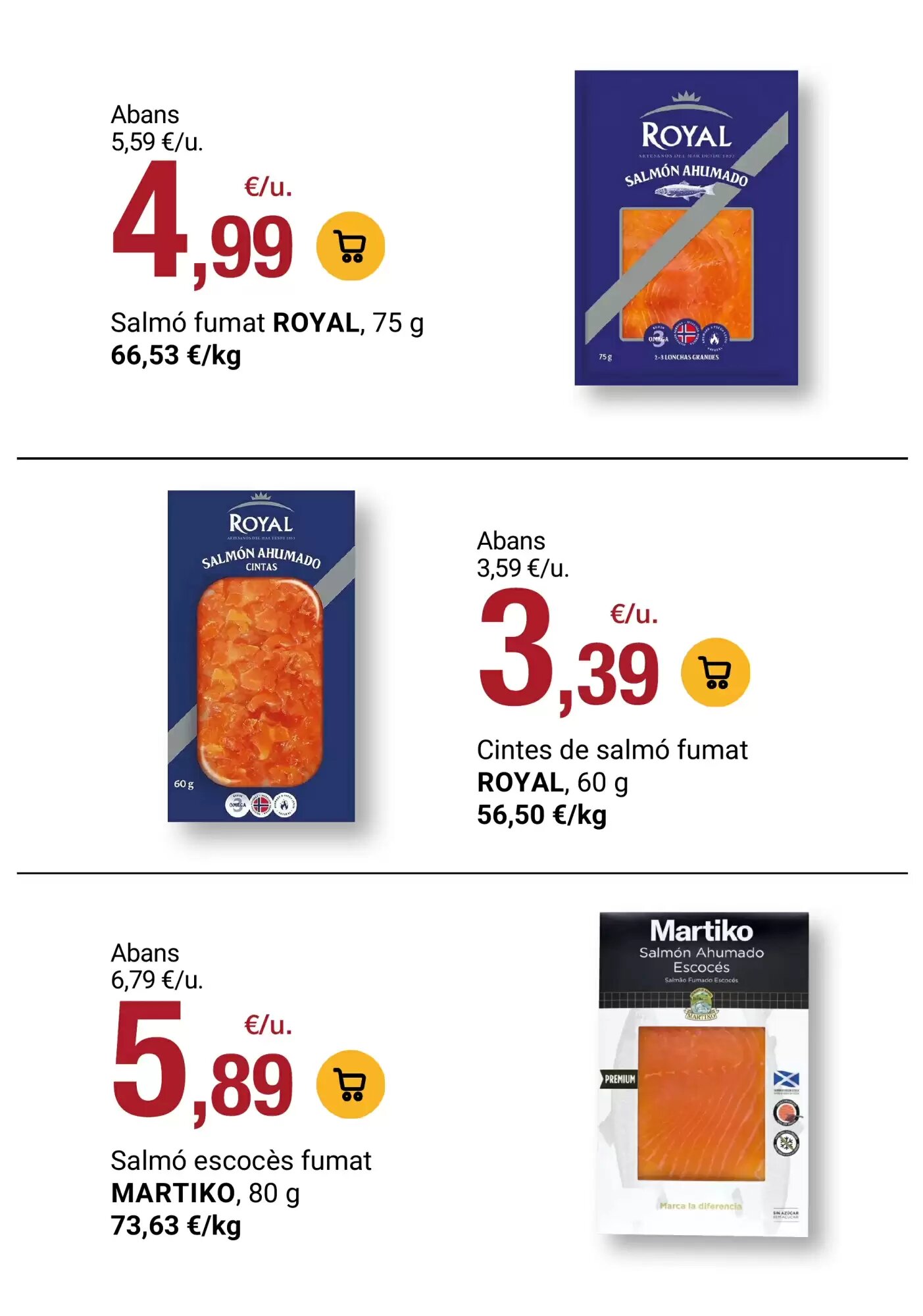 Folleto promocional de BonpreuEsclat válido desde el 29/09/2026 - Página 74.