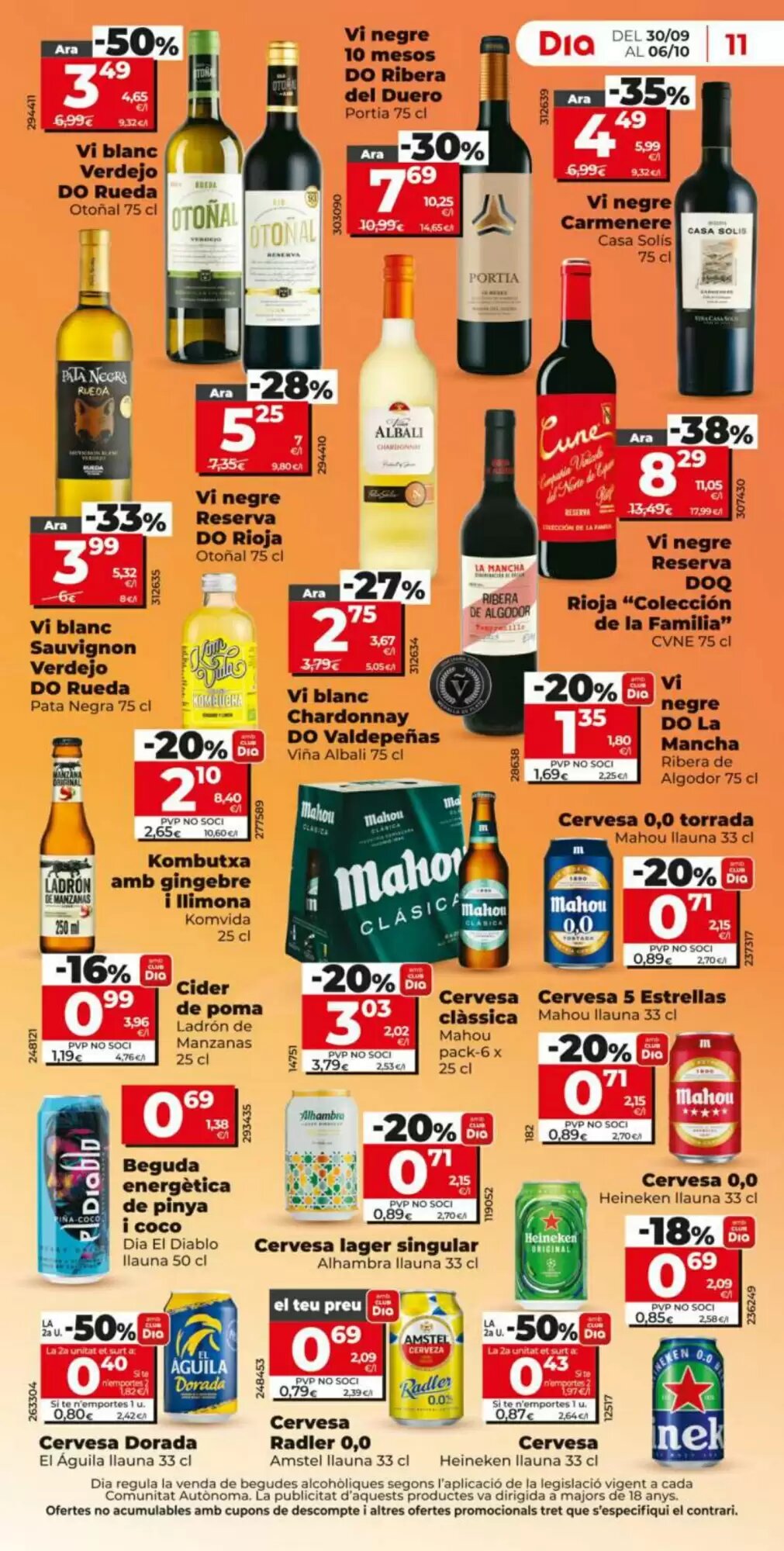Folleto promocional de Dia válido desde el 30/09/2026 - Página 11.