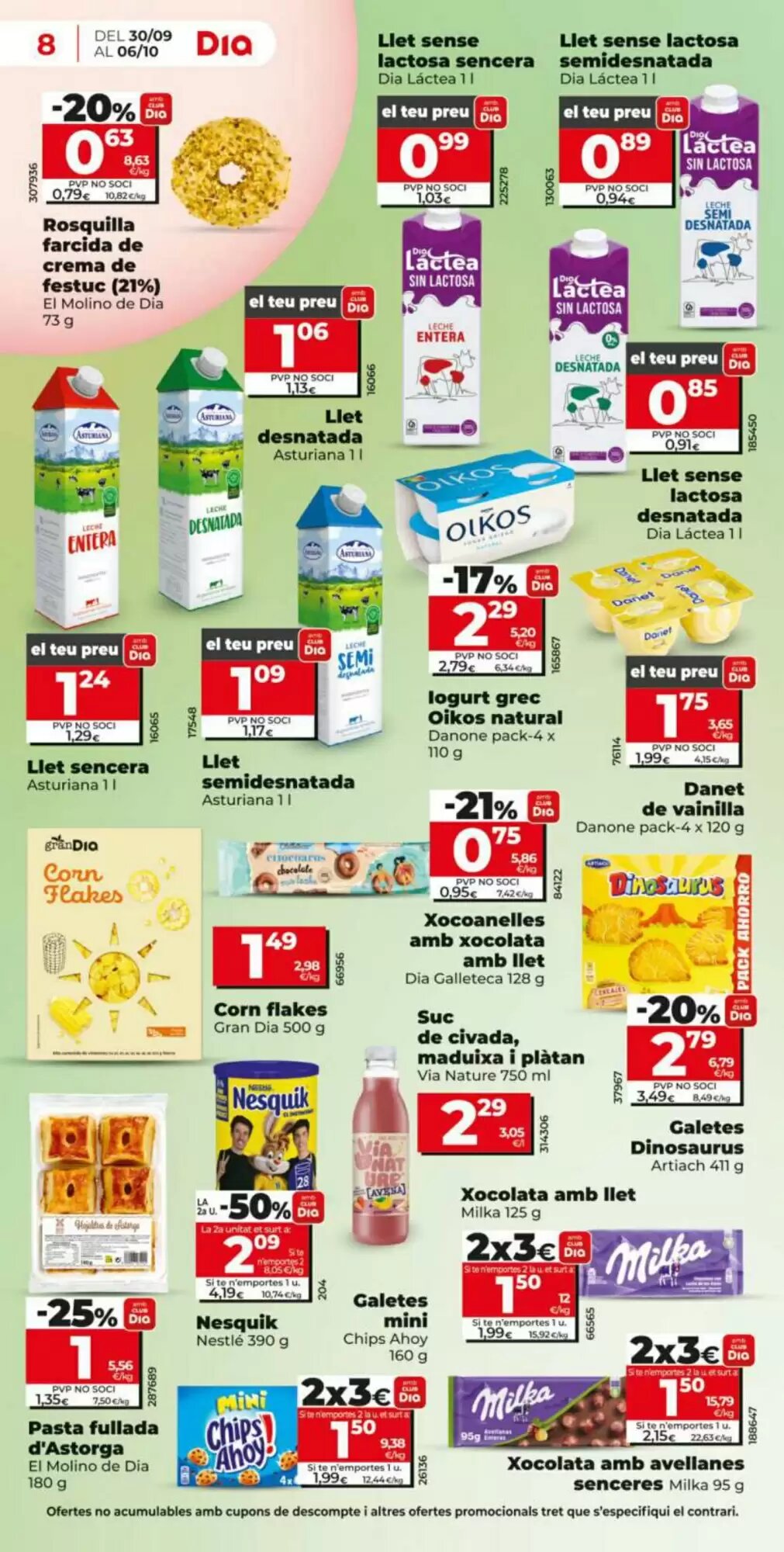 Folleto promocional de Dia válido desde el 30/09/2026 - Página 8.