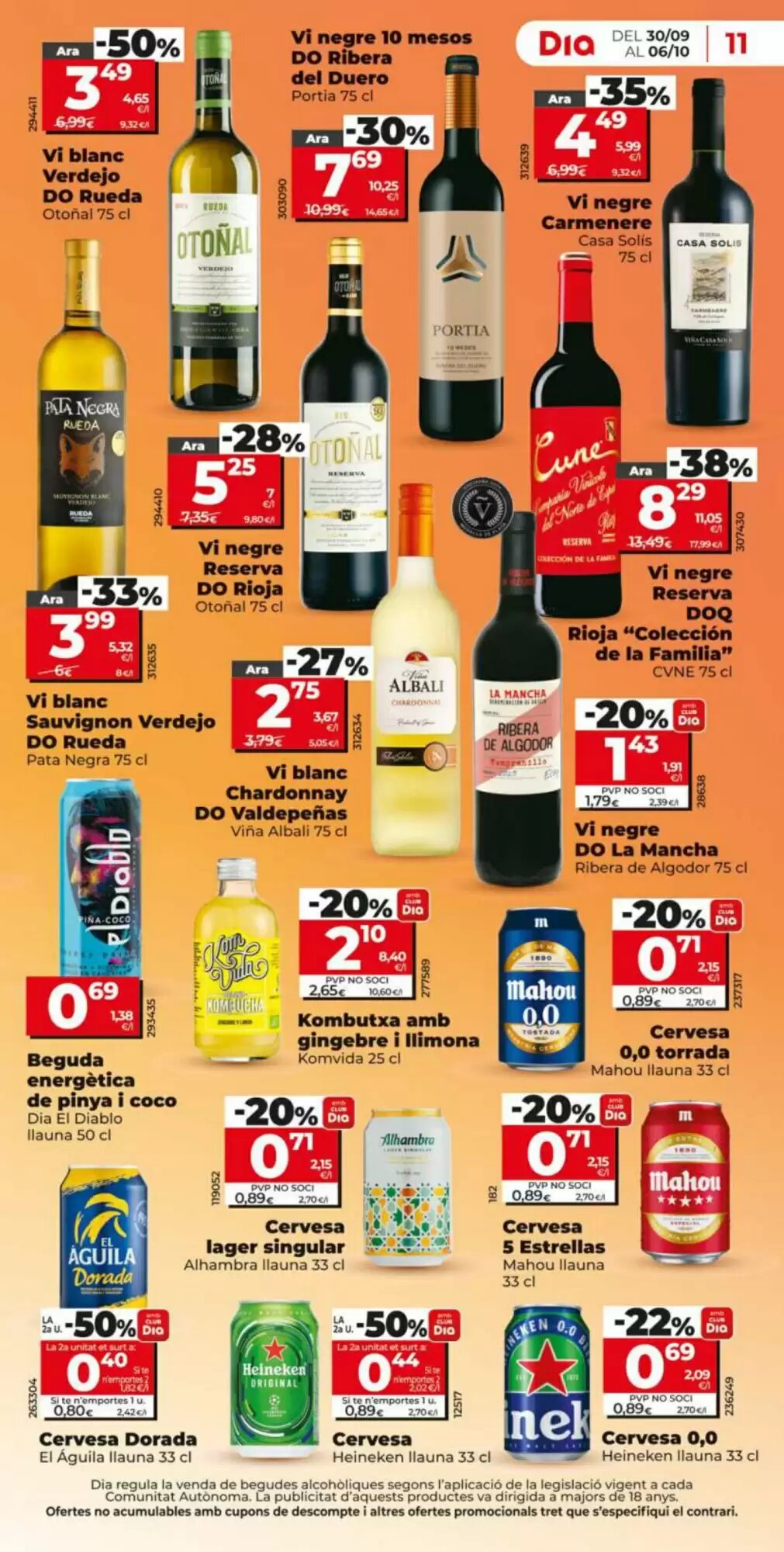 Folleto promocional de Dia válido desde el 30/09/2026 - Página 11.