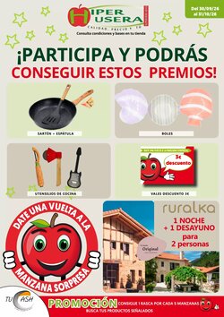Folleto promocional de Hiper Usera válido desde el 30/09/2026