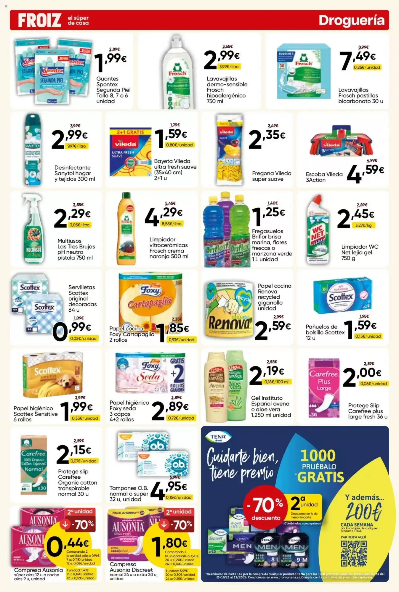Folleto promocional de FROIZ válido desde el 30/09/2026 - Página 15.